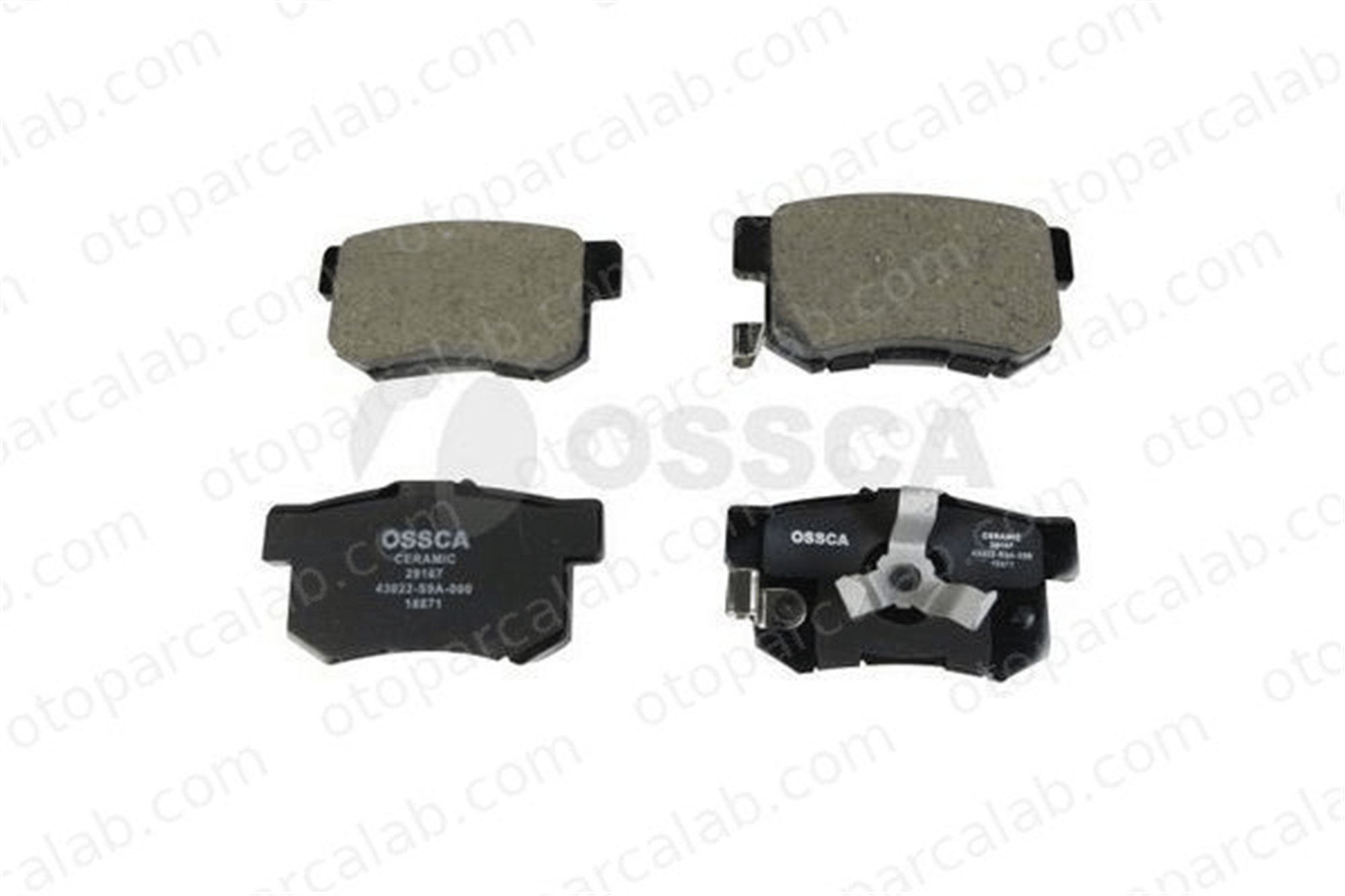 BESER 3664/2 Fren Disk Balata Ön veya Arka BEŞER 3664/2 HONDA ACCORD V ROVER 600 I 29167 43022S9A010