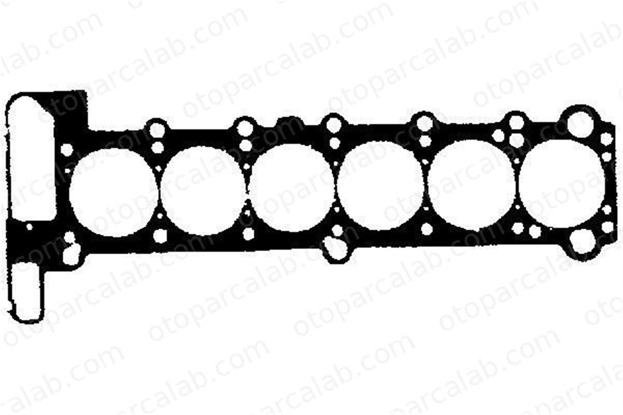 BGA CH9340 Silindir Kapak Contası BMW 3 5 11121722523 11121726617