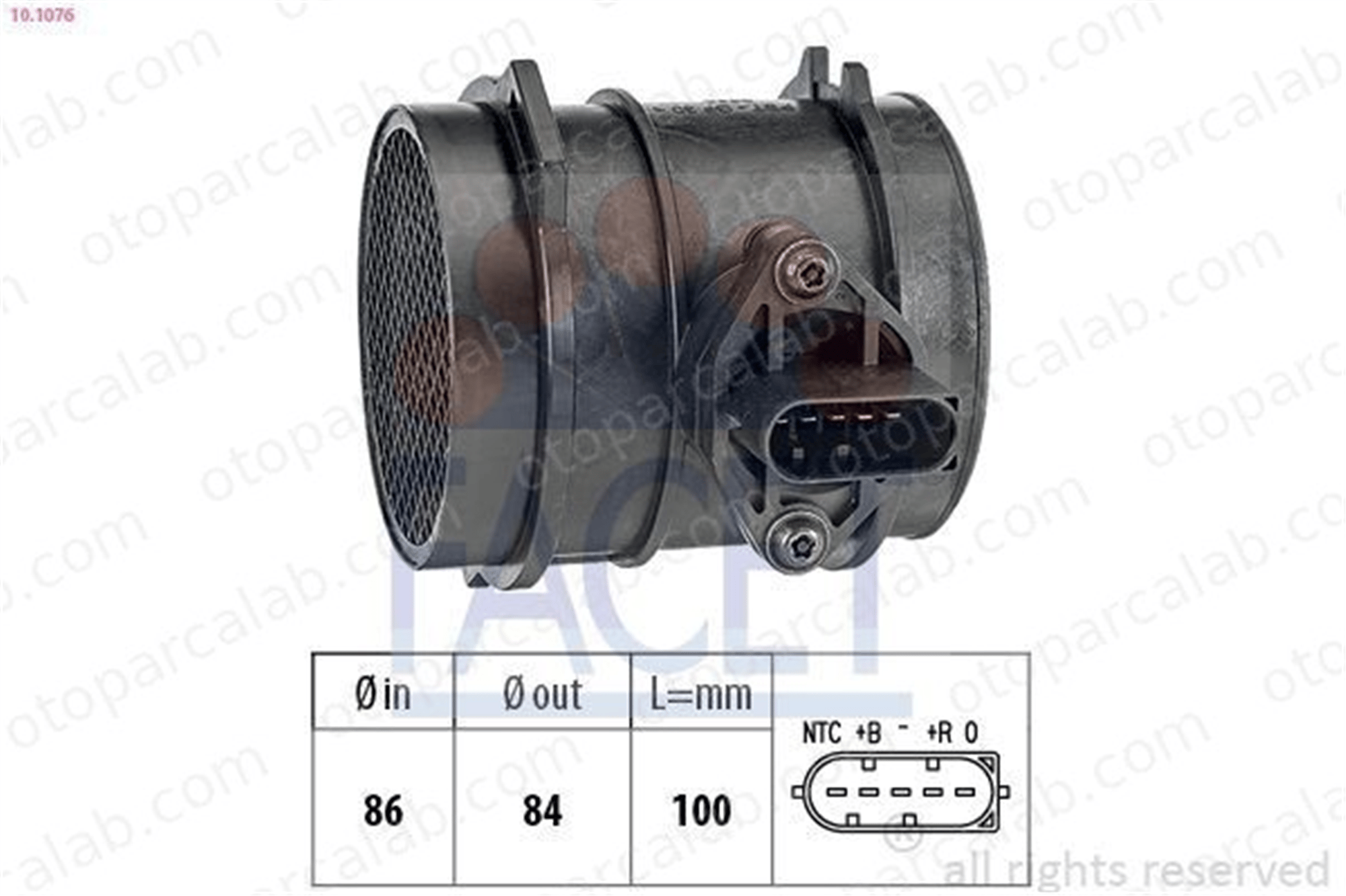 BITAPART BME390001 Hava Debimetresi MERCEDES-BENZ CLK Cabrio S-SERISI 1130940048 A1130940048