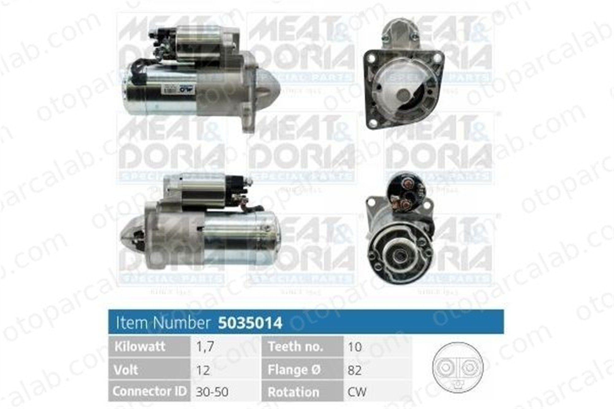 BITAPART BOP371002 Marş Dinamosu OPEL INSIGNIA A INSIGNIA A Sports Tourer 55352882 M001T30171