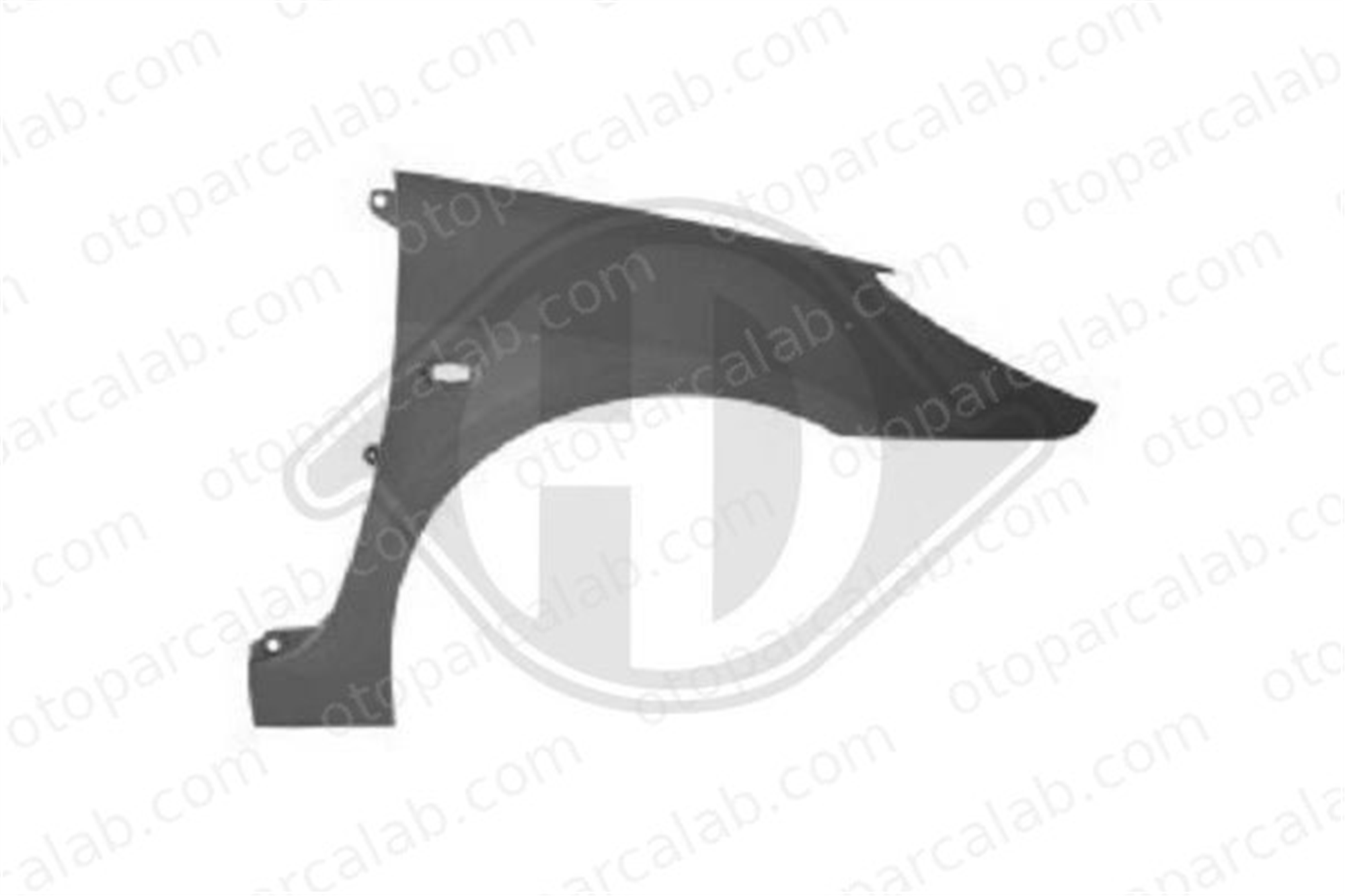 BITAPART BPE309045 Çamurluk Ön Sol PEUGEOT 307 Break 307 7840R0