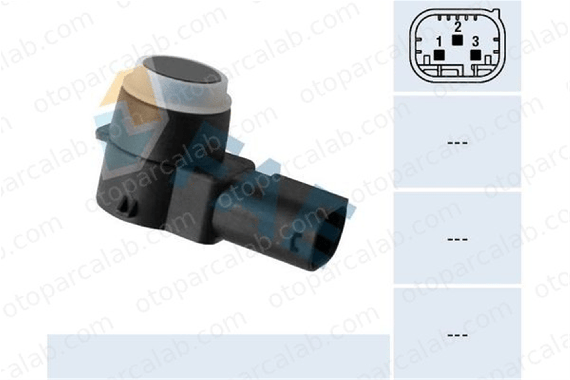 BITAPART BPE379077O Park Sensörü FIAT BRAVO II DUCATO Minibüs/Otobüs 1606904180 1347236080