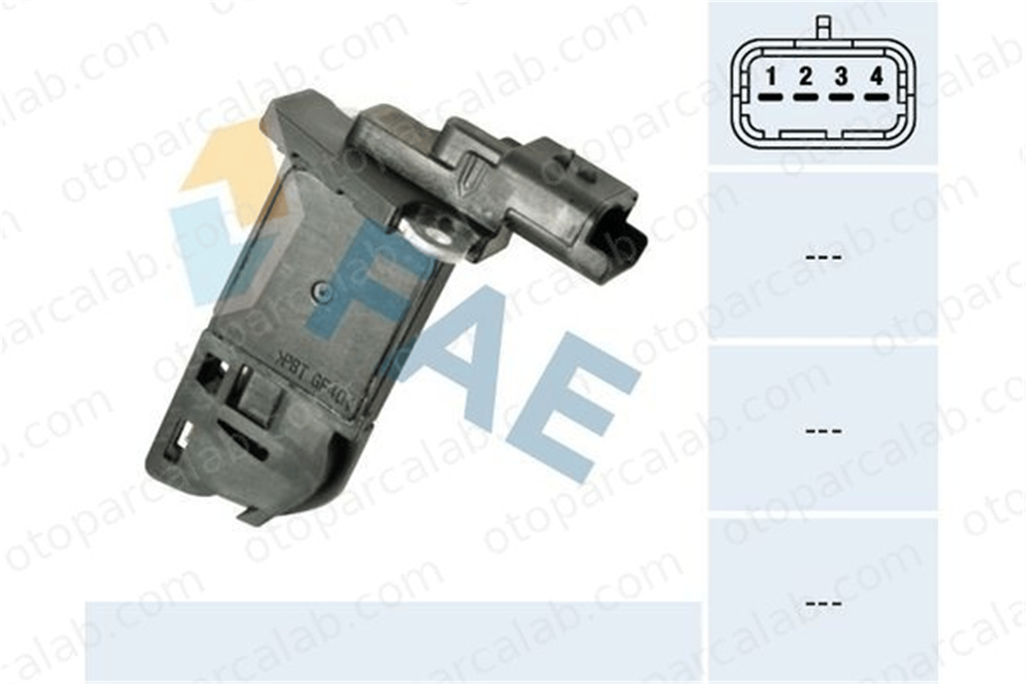 BITAPART BPE379081 Hava Debimetresi CITROËN BERLINGO Kasa/büyük limuzin PEUGEOT PARTNER Kasa/büyük limuzin 9677093080 135103