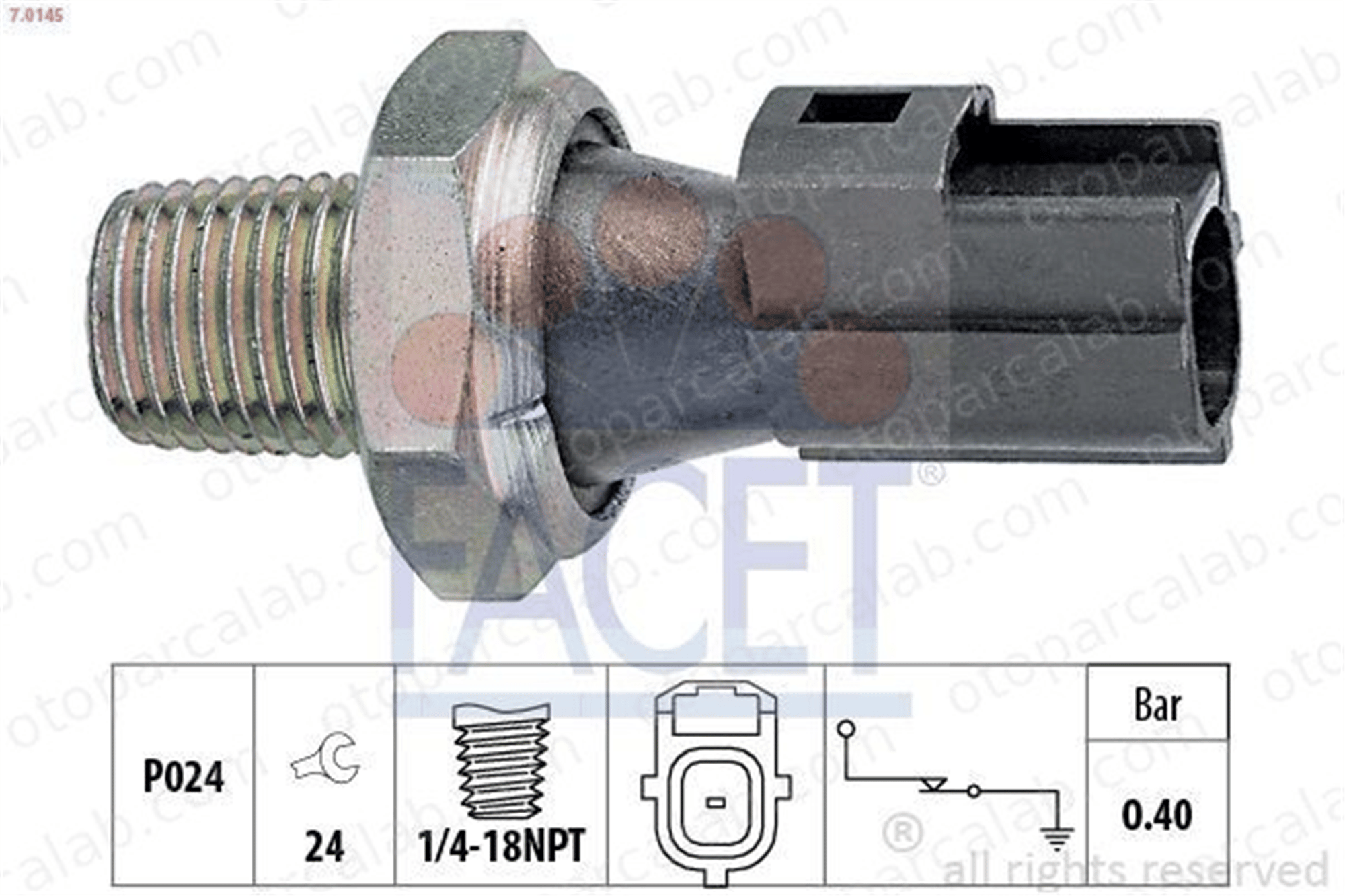 BITAPART BPE379106 Yağ Müşürü FORD TRANSIT Panelvan/Van TRANSIT Minibüs/Otobüs 1131J2 9659173880