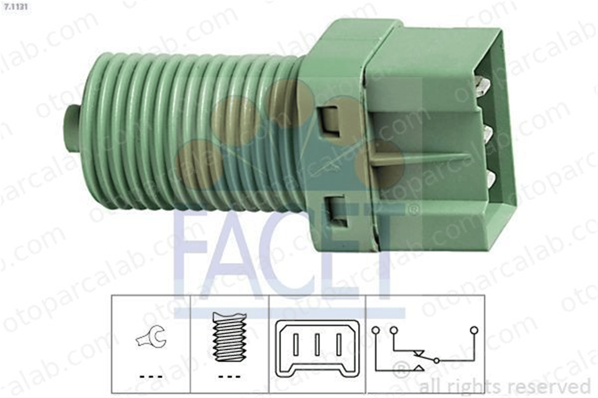 BITAPART BR380008 Fren Müşürü RENAULT MEGANE I MEGANE I Classic 7700849783 7700849824