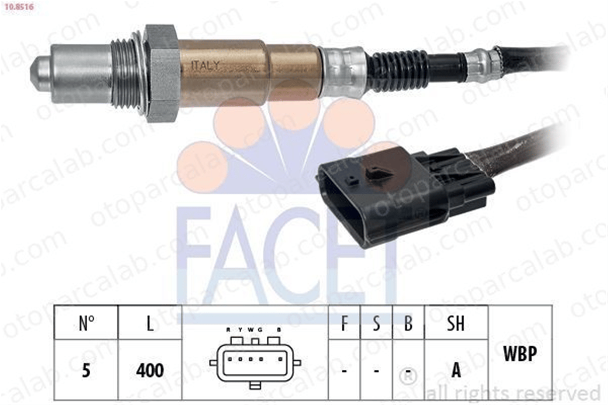 BITAPART BRE379051 Oksijen (Lambda) Sensörü DACIA DUSTER RENAULT TWINGO III 226934803R 226937264R