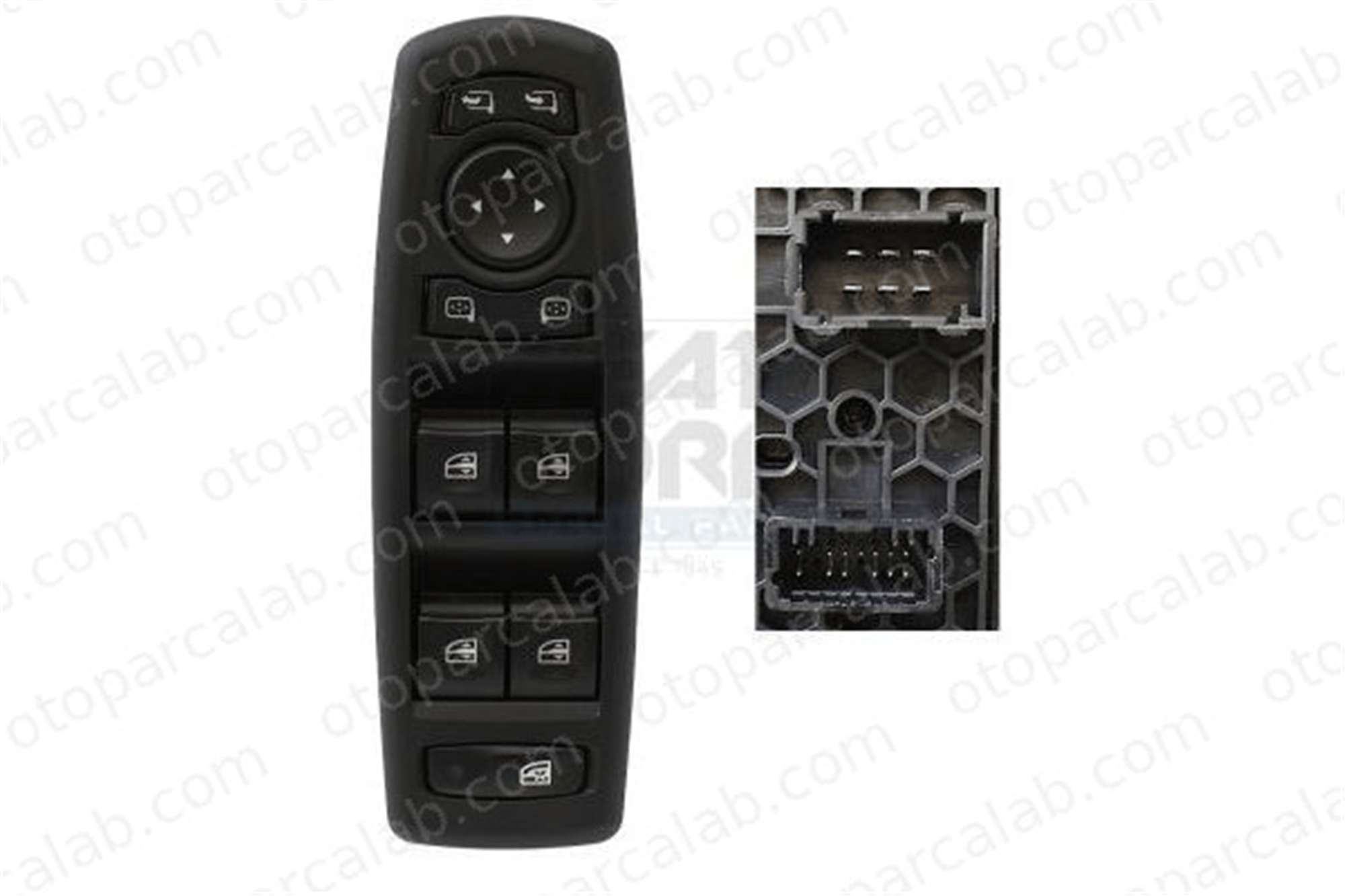 BITAPART BRE387021 Cam Açma Düğmesi Ön Sağ veya Sol RENAULT MEGANE III Coupe MEGANE III Hatchback 254000006R