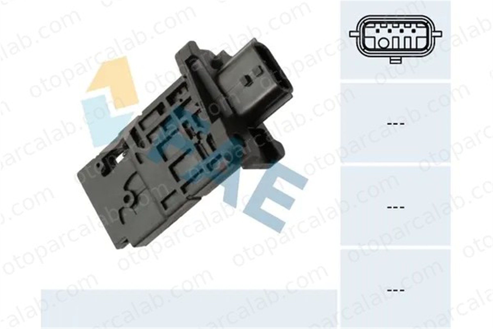 BITAPART BRE390007 Hava Debimetresi NISSAN NV400 Panelvan/Van NV400 Platform şasi 8201267959 4422241