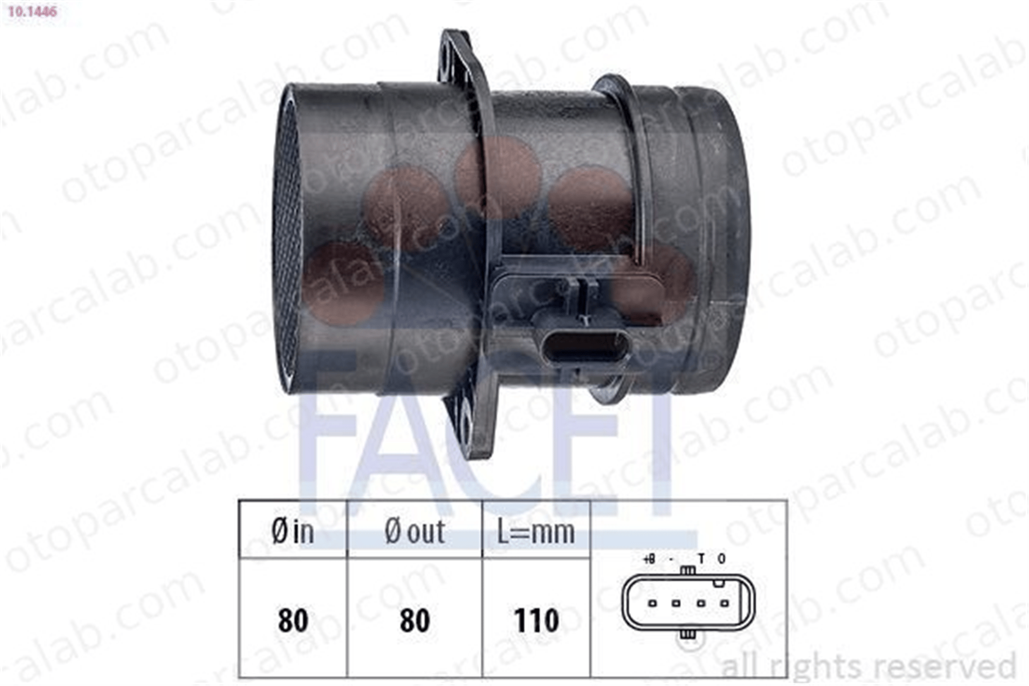 BITAPART BVO379035 Hava Debimetresi AUDI Q5 A5 Sportback 3L906461A 03L 906 461 A