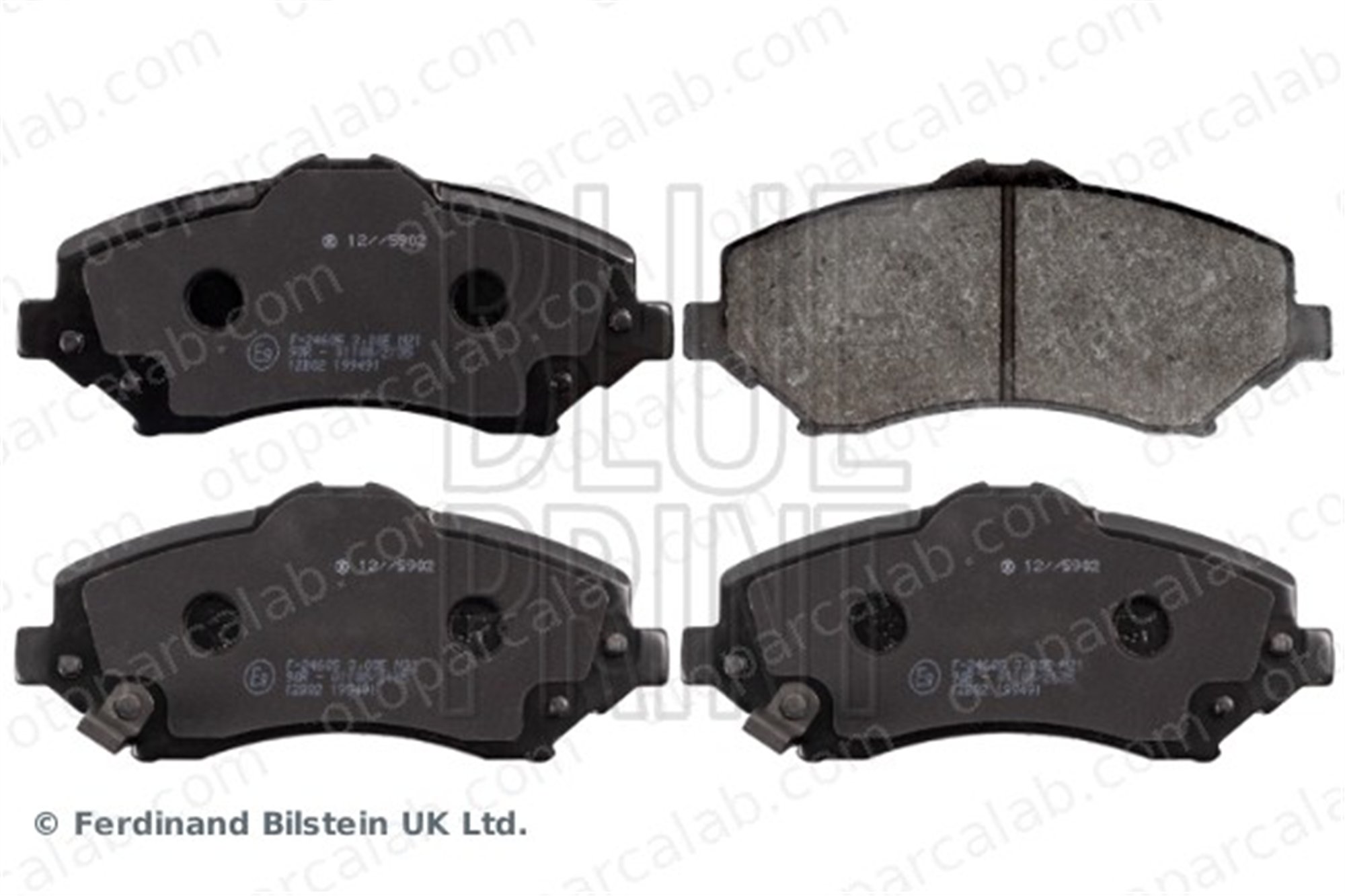 BLUE PRINT ADA104213 Fren Disk Balata Ön CHRYSLER GRAND VOYAGER V DODGE JOURNEY 68003701AA 68029263AA