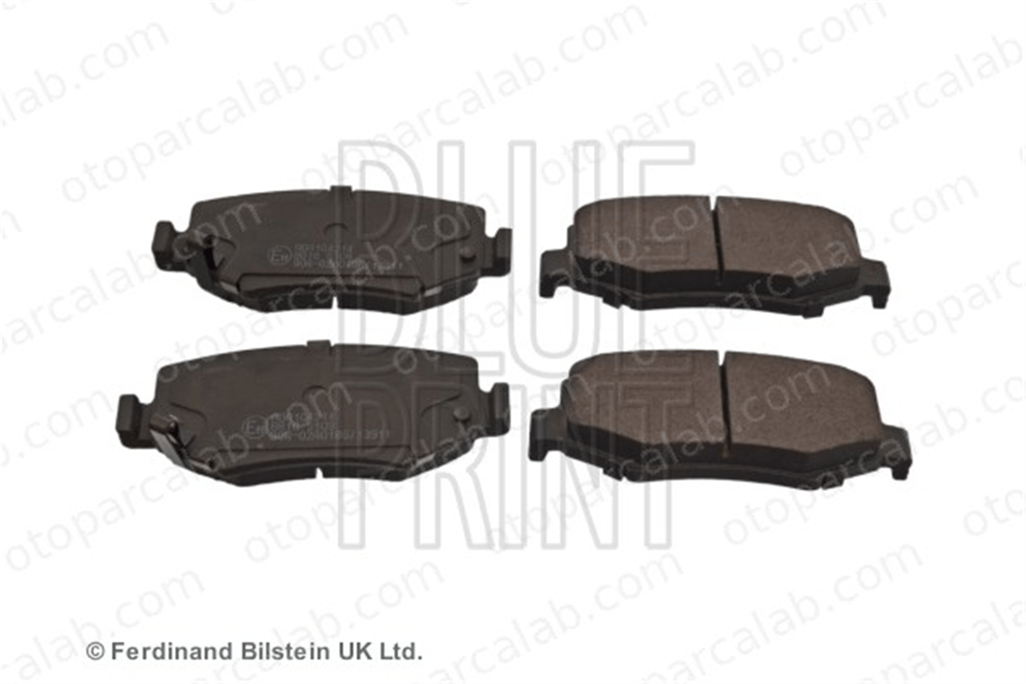BLUE PRINT ADA104214 Fren Disk Balata Arka DODGE NITRO JEEP CHEROKEE V2013776AA 68003776AA