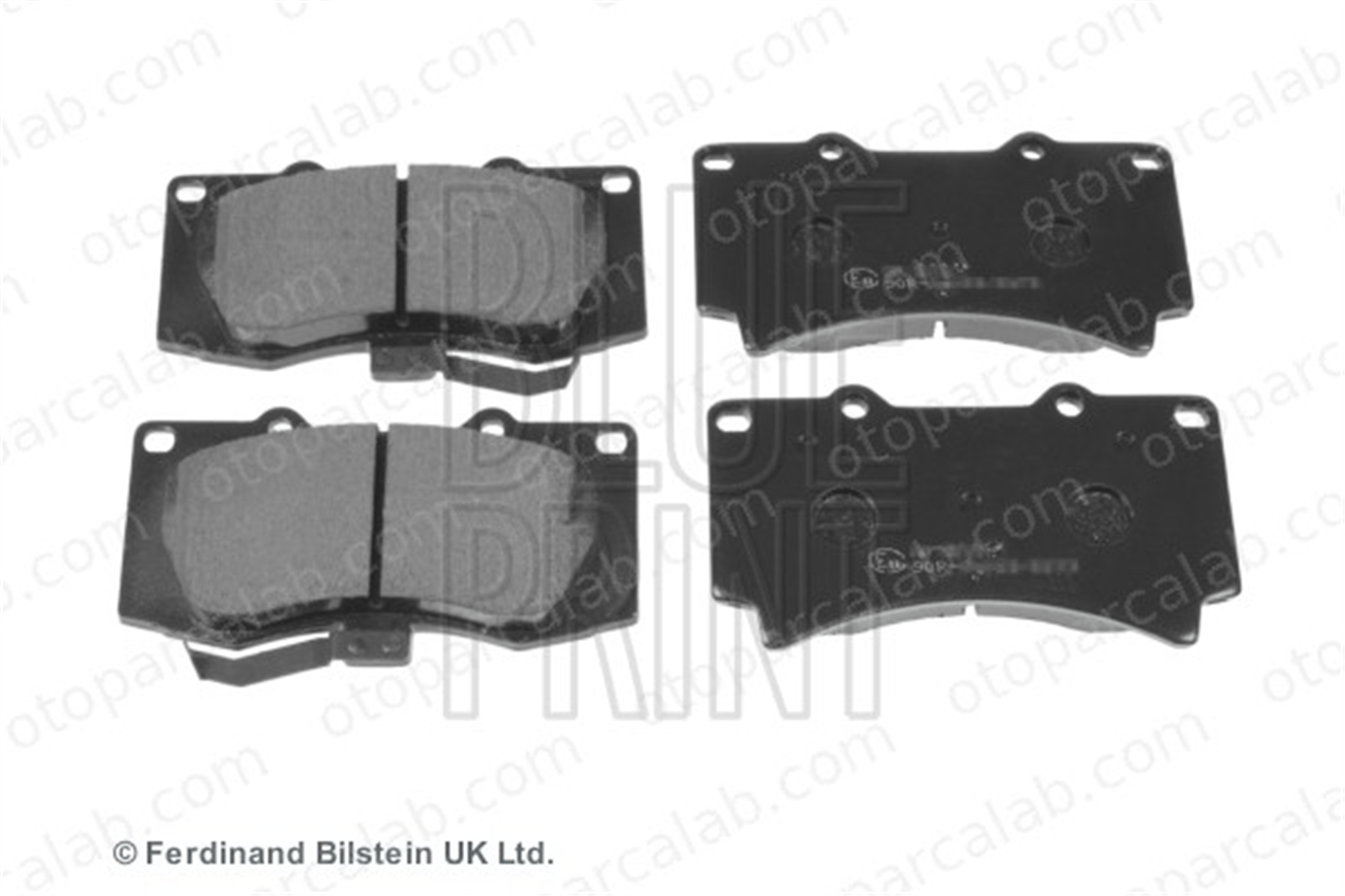 BLUE PRINT ADA104221 Fren Disk Balata Ön HUMMER HUMMER H3 19356362SK1 15240794
