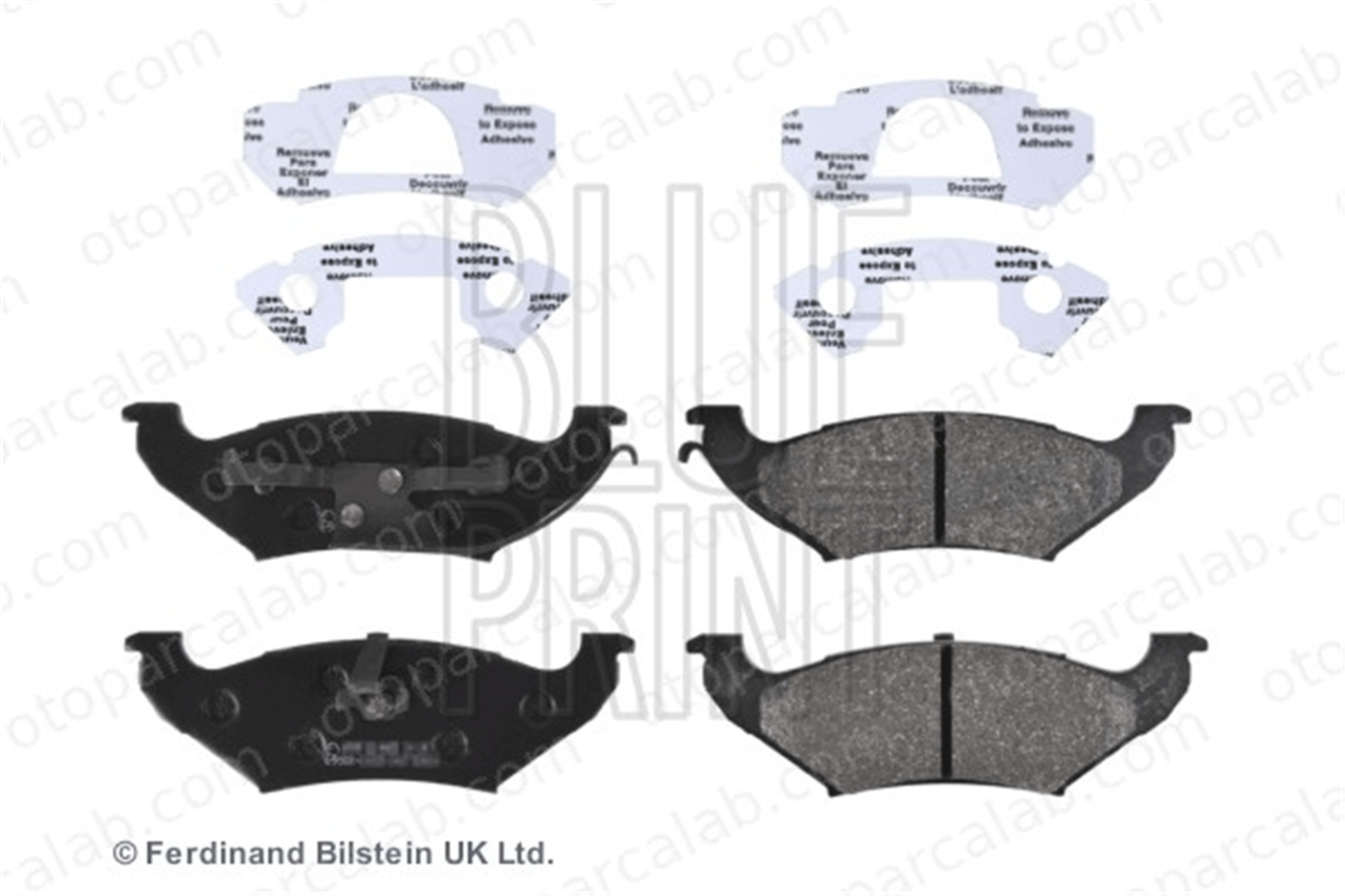 BLUE PRINT ADA104235 Fren Disk Balata Arka CHRYSLER VOYAGER / GRAND VOYAGER III VOYAGER III VAN 5011631AA 05011631AA