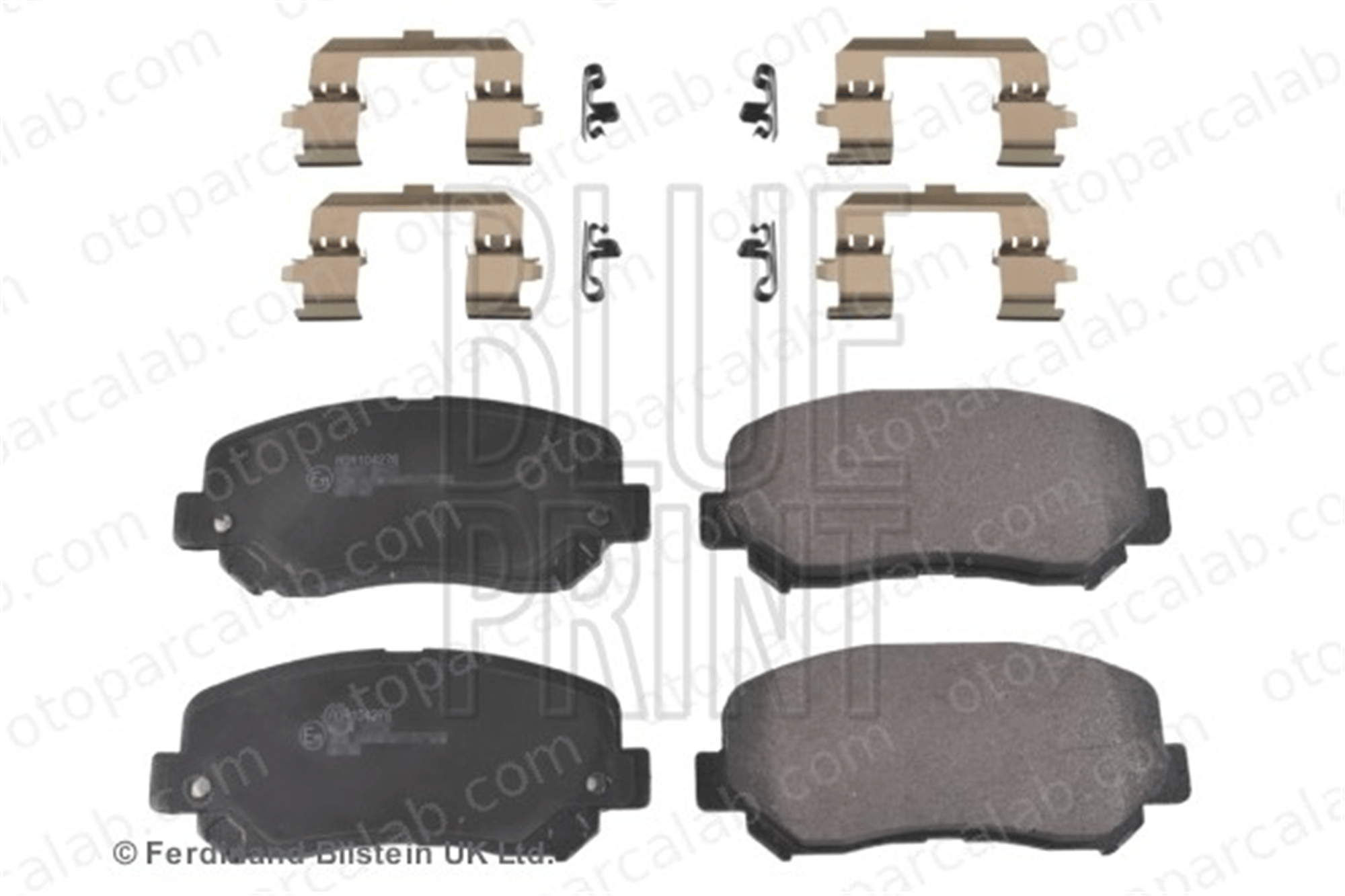 BLUE PRINT ADA104276 Fren Disk Balata Ön JEEP CHEROKEE 68225170AA 68225170AB