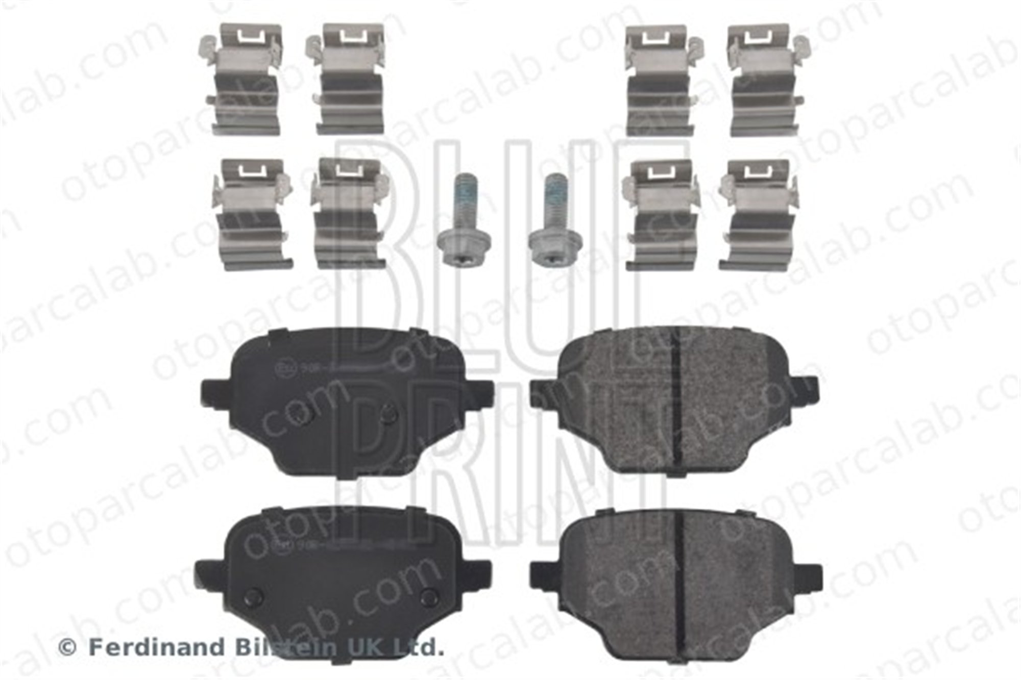 BLUE PRINT ADBP420009 Fren Disk Balata Arka PEUGEOT PARTNER Kasa/büyük limuzin CITROËN BERLINGO Kasa/büyük limuzin 1635254980 155255394