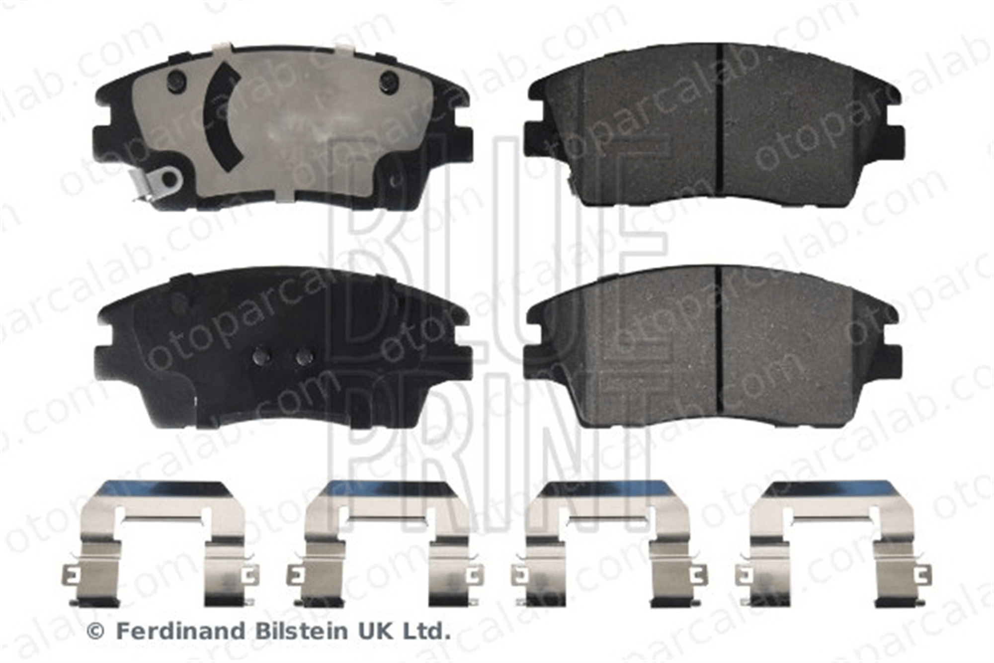 BLUE PRINT ADBP420078 Fren Disk Balata Ön KIA SPORTAGE IV HYUNDAI TUCSON 58101D3A00 58101D3A10