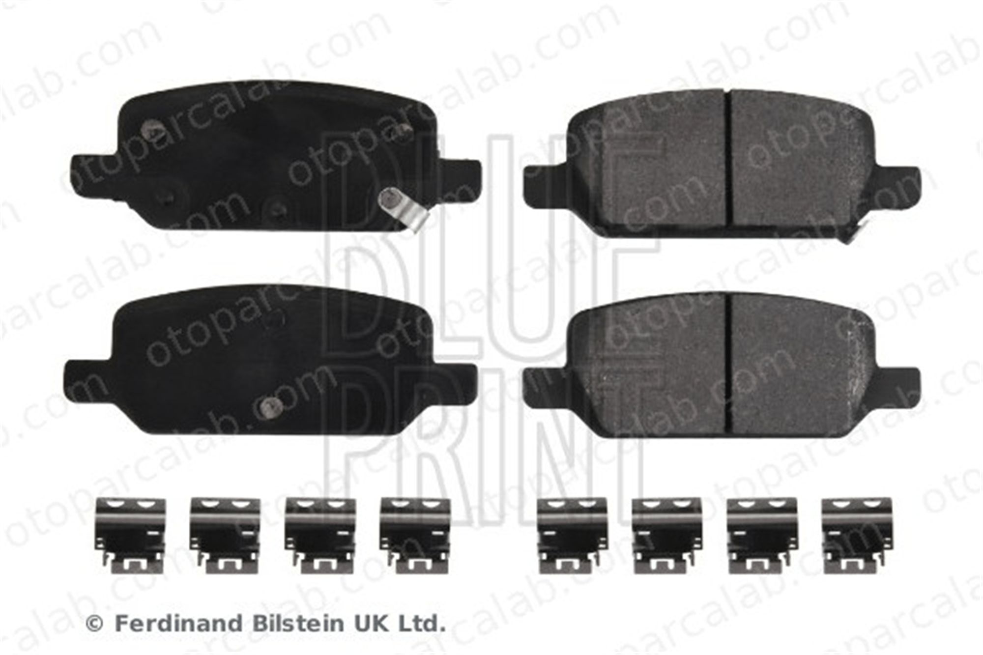 BLUE PRINT ADBP420086 Fren Disk Balata Ön TESLA MODEL 3 MODEL Y 800824400B 800829300A