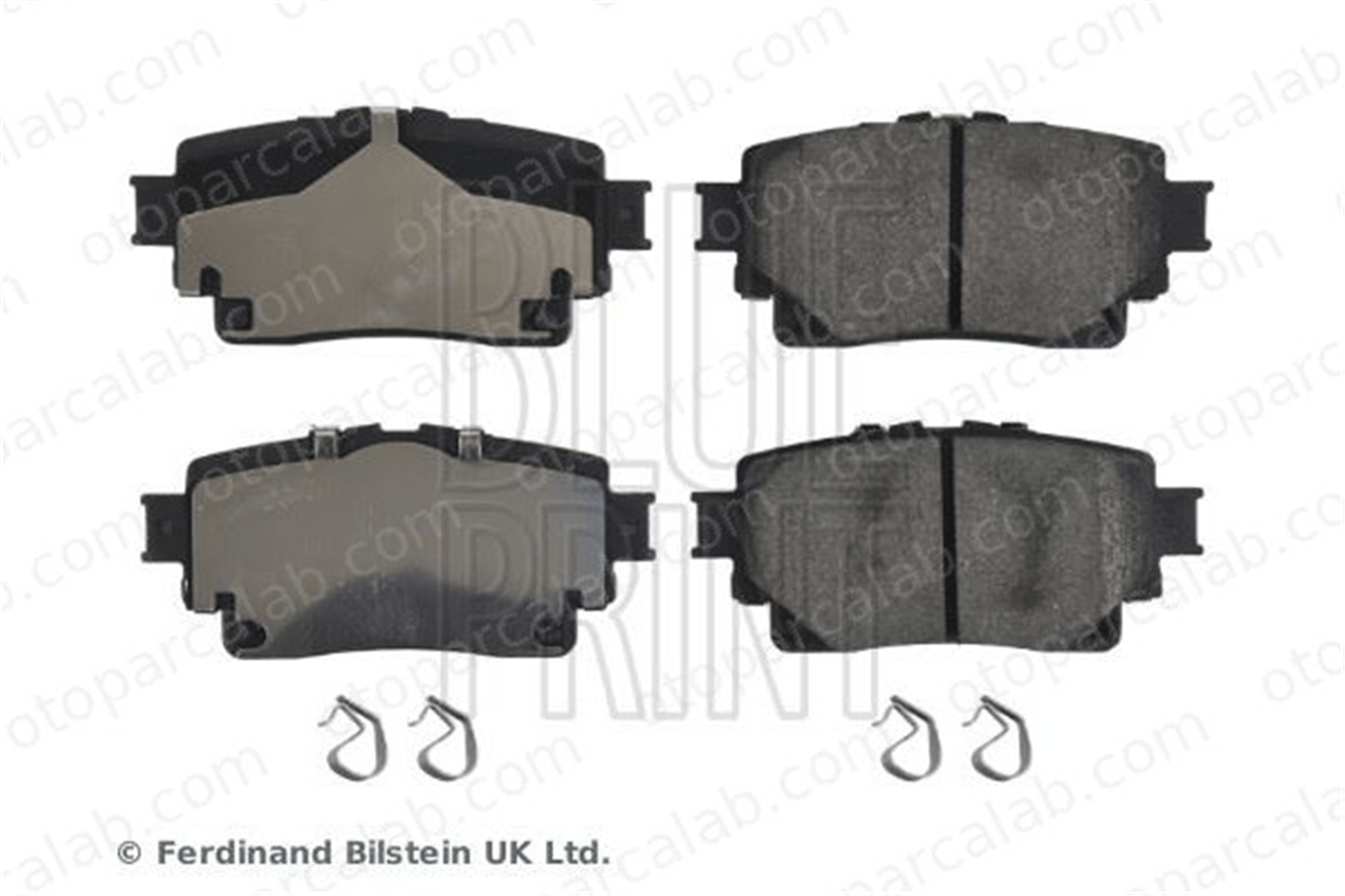 BLUE PRINT ADBP420100 Fren Disk Balata Arka TOYOTA RAV 4 V COROLLA Sedan 4466F4020 04466F4020