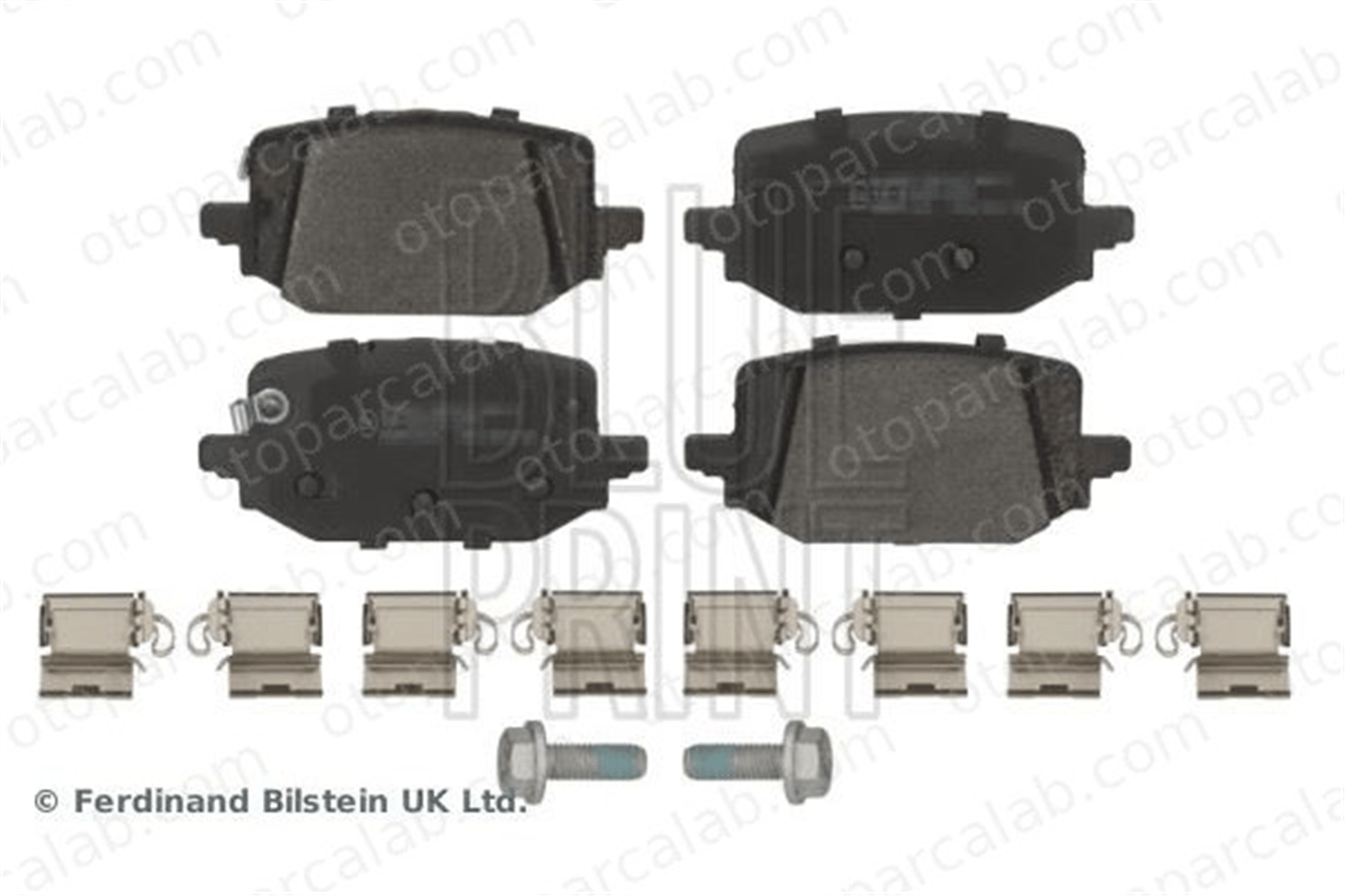 BLUE PRINT ADBP420120 Fren Disk Balata Arka FORD ESCORT I ESCORT II D40606RA0B 440601232R