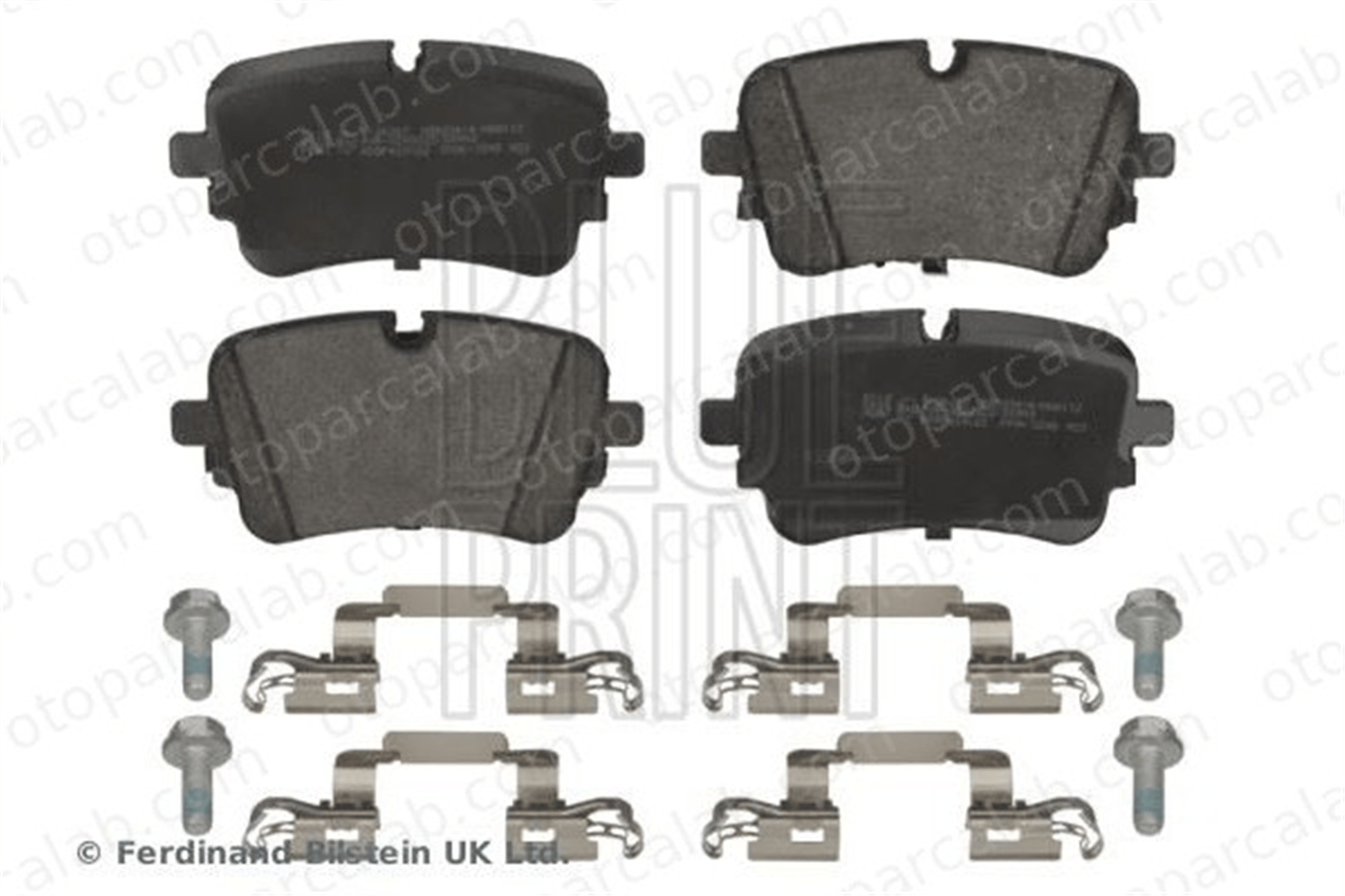 BLUE PRINT ADBP420122 Fren Disk Balata Ön AUDI Q7 A8 D5 4KE698451B 4KE698451F