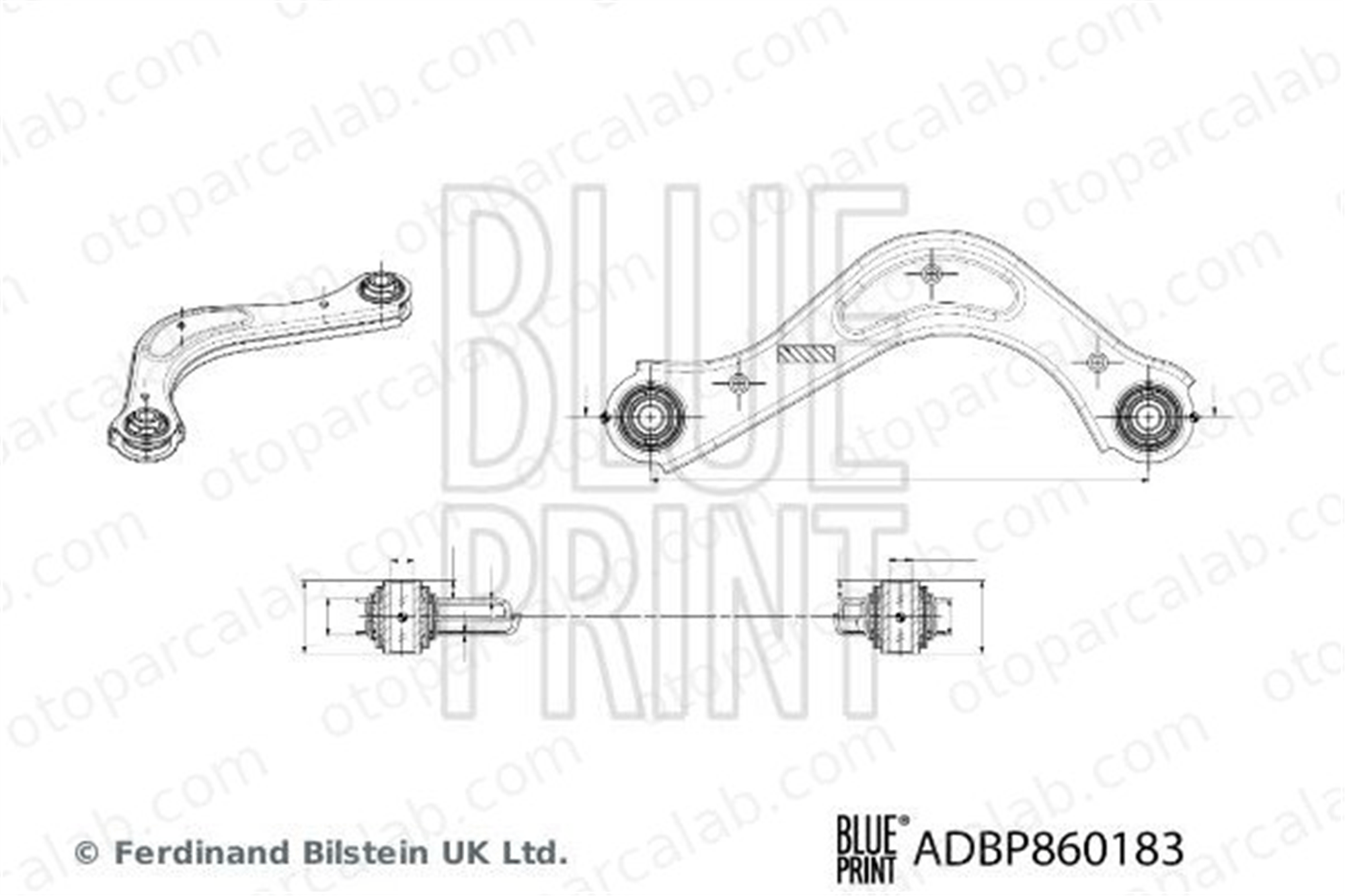 BLUE PRINT ADBP860183 Salıncak Arka Üst Sol HYUNDAI KONA KIA SELTOS 55120J9500
