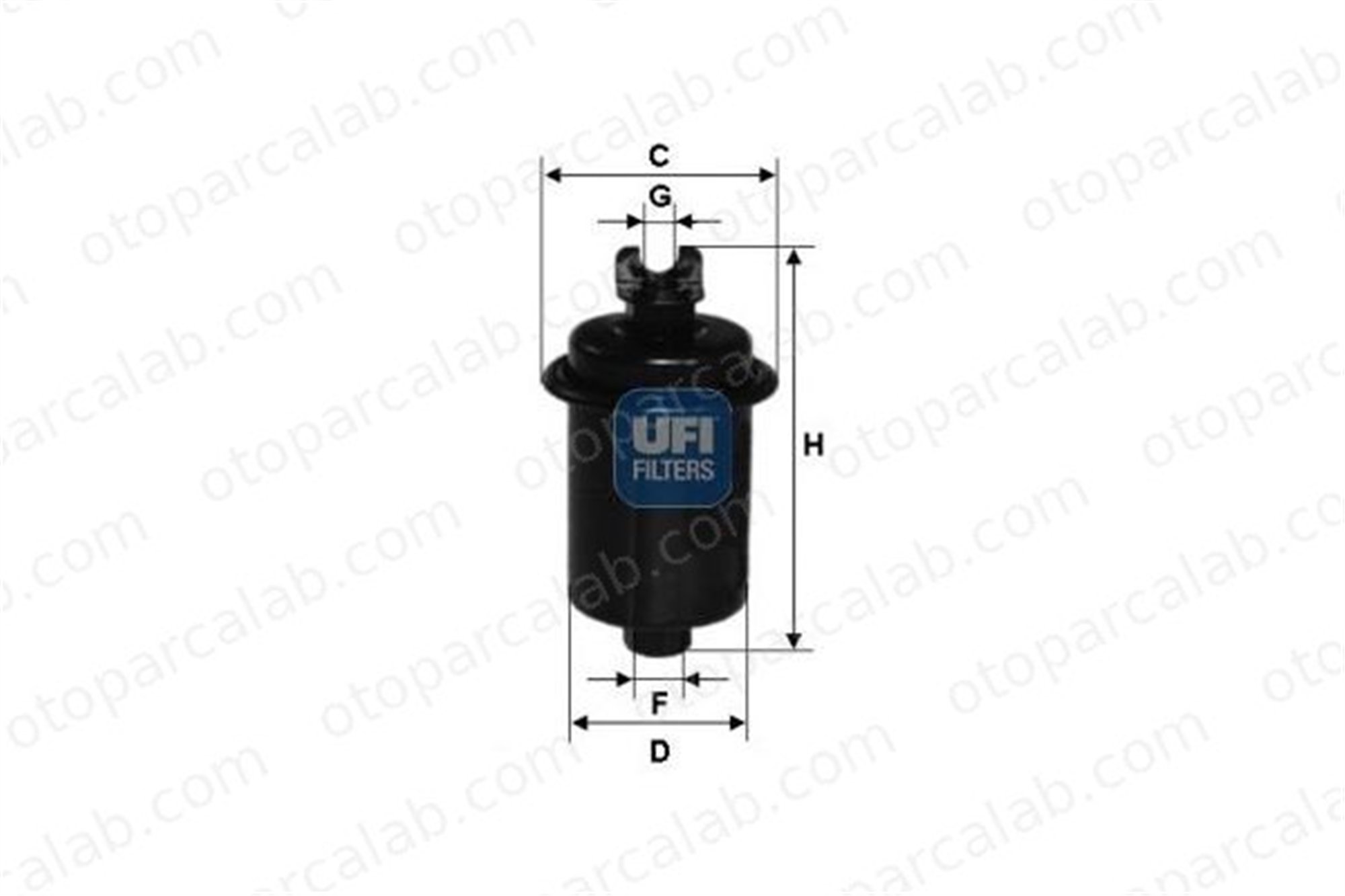 BLUE PRINT ADC42309 Yakıt Filtresi HYUNDAI ACCENT I ACCENT Sedan MB348127 3191122000