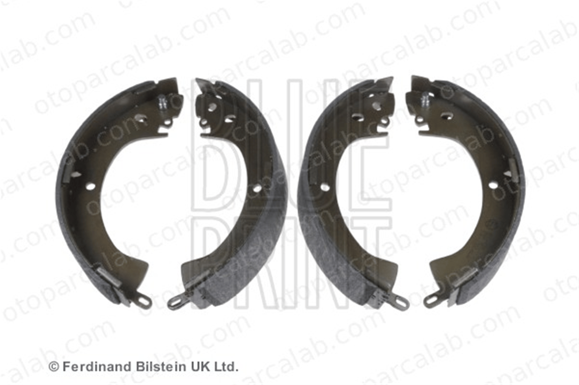 BLUE PRINT ADC44125 Fren Pabuçlu Balata Arka MITSUBISHI L 300 III Minibüs/Otobüs COLT III MB238114 MB238110