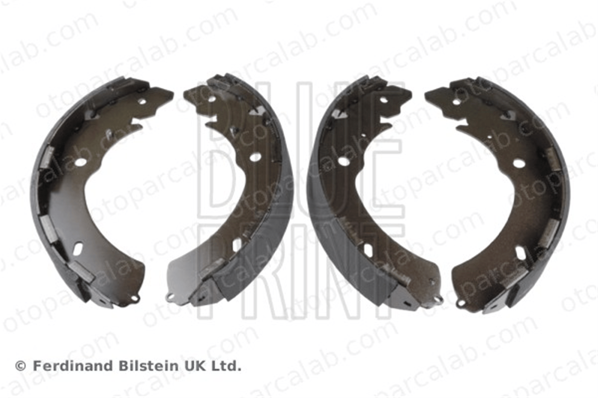BLUE PRINT ADC44143 Fren Pabuçlu Balata Arka MITSUBISHI L200 / TRITON ISUZU D-MAX II 4600A106 6000609726