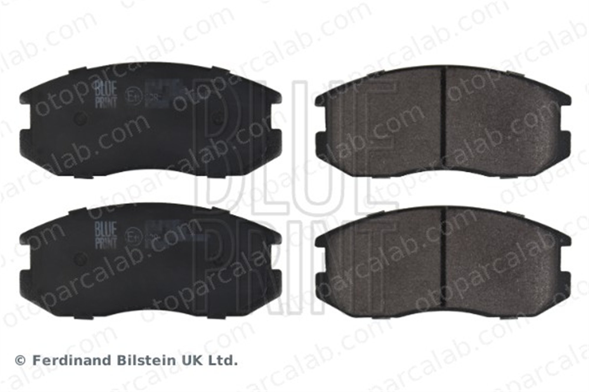 BLUE PRINT ADC44245 Fren Disk Balata Ön MITSUBISHI LANCER IV Hatchback COLT III MB699463E 9H0M011