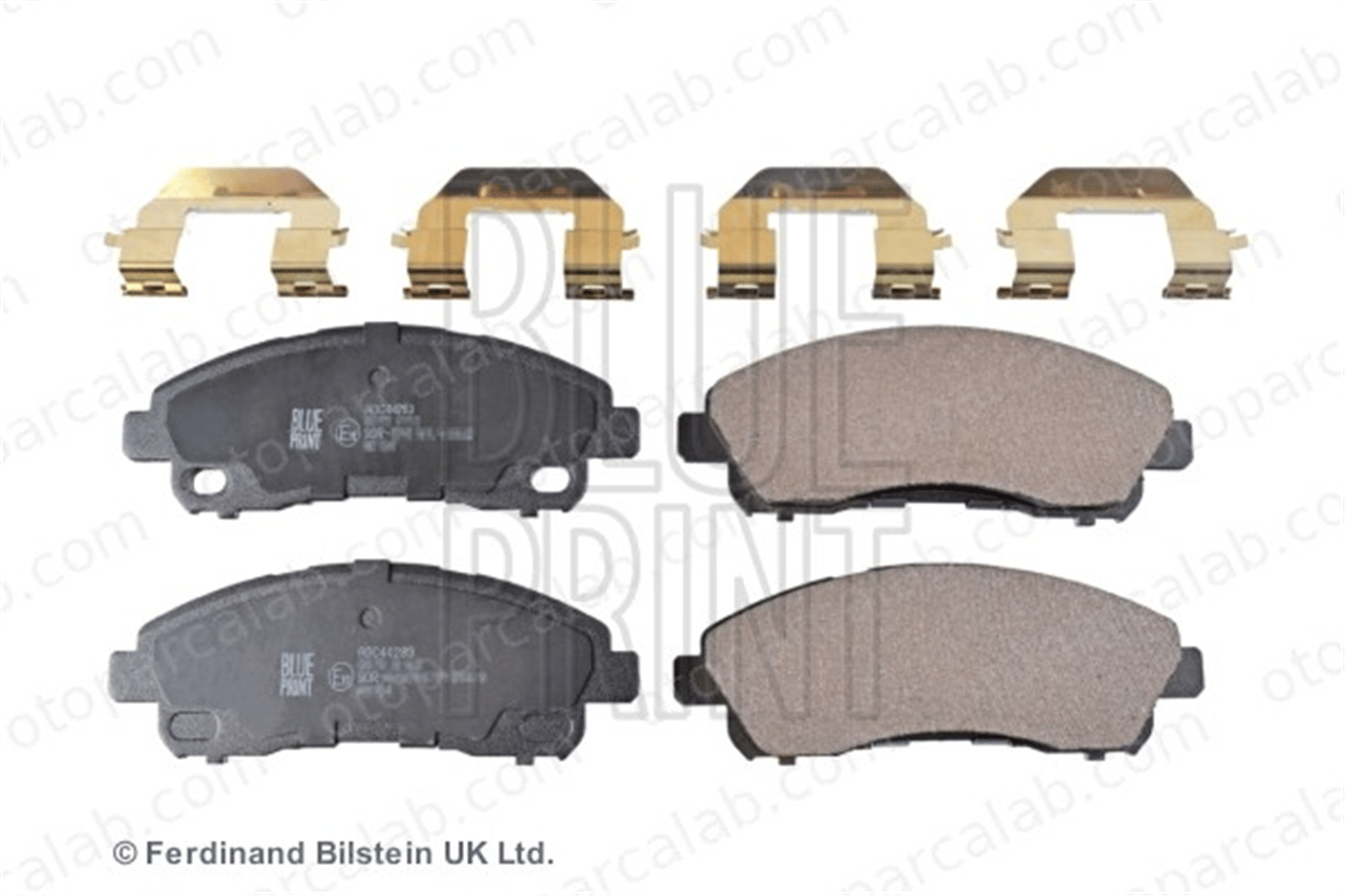 BLUE PRINT ADC44283 Fren Disk Balata Ön veya Arka ALFA ROMEO MITO FIAT BRAVO II MK530582 MK585535