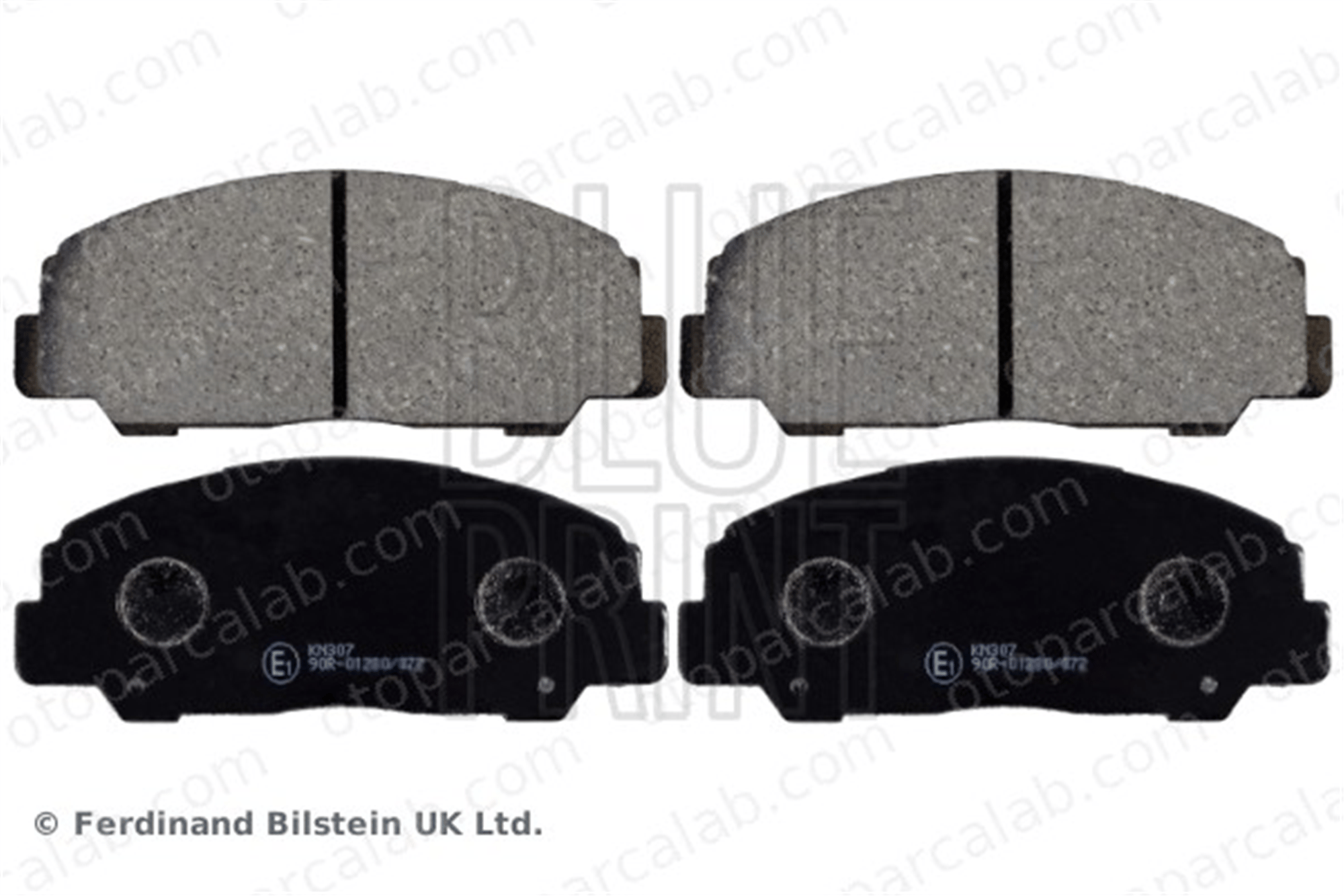 BLUE PRINT ADD64219 Fren Disk Balata Ön DAIHATSU ROCKY Hard Top ROCKY Soft Top 449187613 449187612