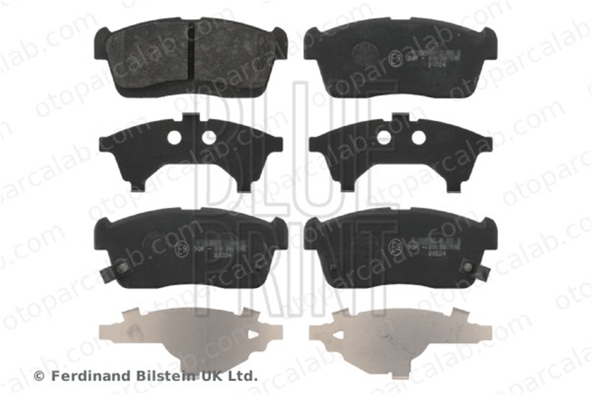 BLUE PRINT ADD64233 Fren Disk Balata Ön DAIHATSU SIRION CUORE VI 4465B1110 04465B1110