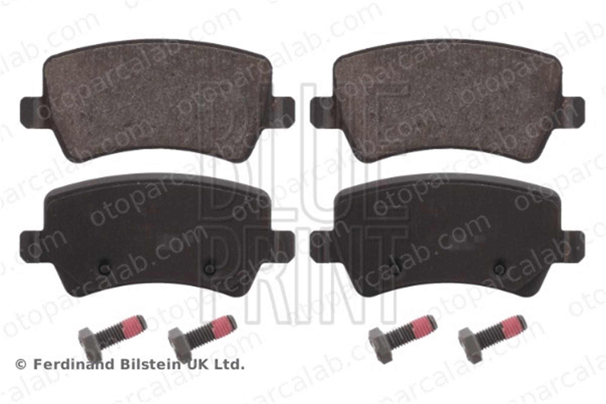 BLUE PRINT ADF124202 Fren Disk Balata Arka VOLVO S60 II V60 I 6G9J2M008FB LR027129
