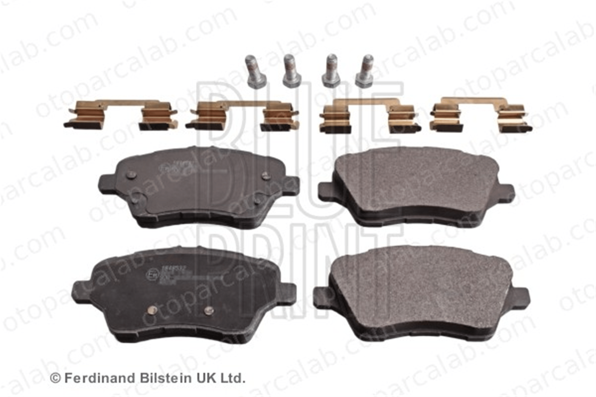BLUE PRINT ADF124207 Fren Disk Balata Ön FORD FIESTA VI B-MAX AY112K021CA 1860476