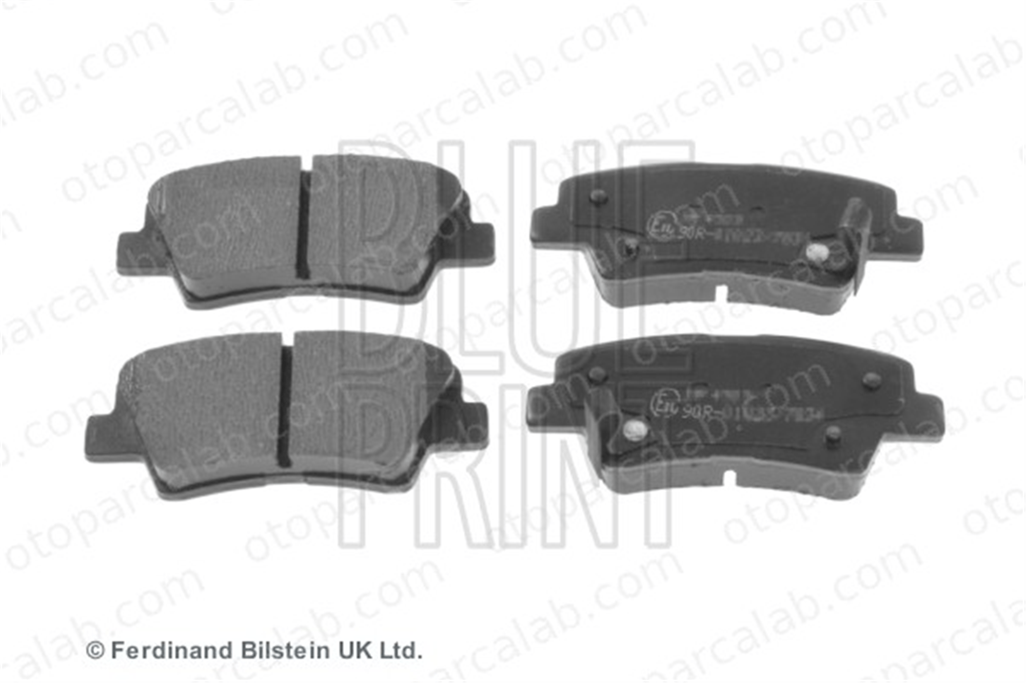 BLUE PRINT ADG042100 Fren Disk Balata Arka KIA SOUL I SSANGYONG KORANDO 583021RA30 583021WA35