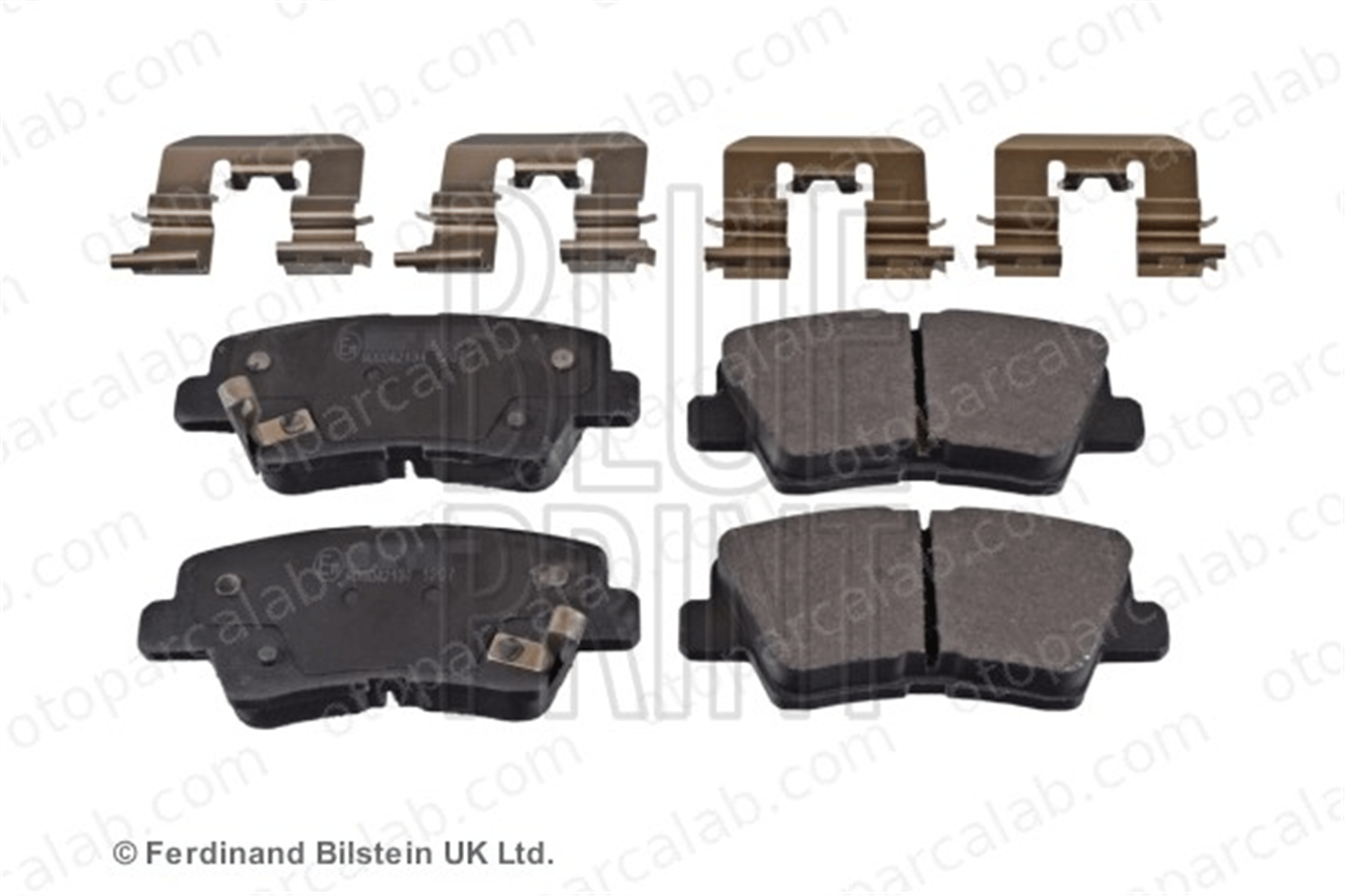 BLUE PRINT ADG042134 Fren Disk Balata Arka HYUNDAI TUCSON KIA SPORTAGE IV 58302F2A30 583022HA50
