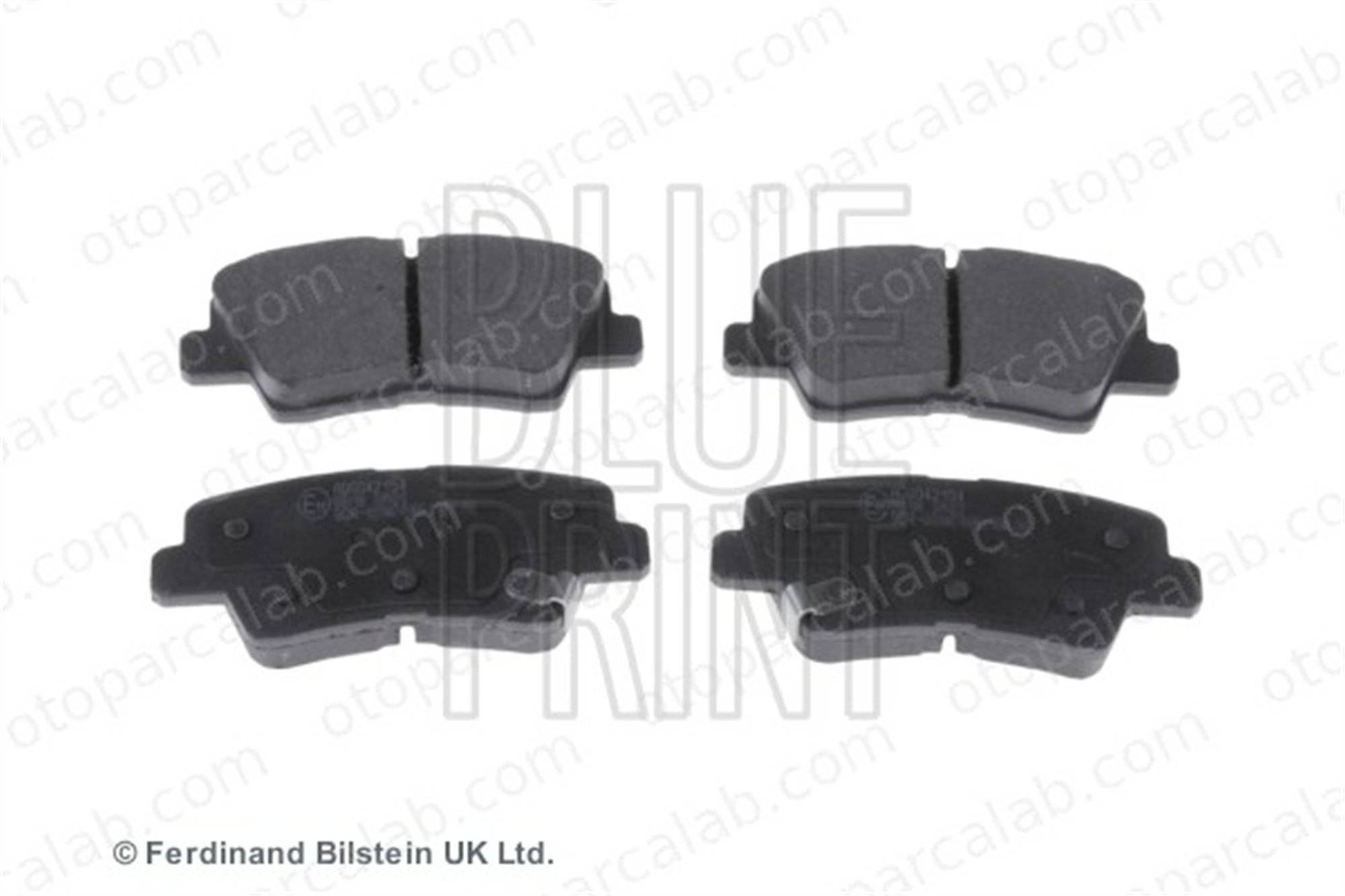 BLUE PRINT ADG042154 Fren Disk Balata Arka KIA RIO III HYUNDAI i40 I 583021RA30 583021WA35