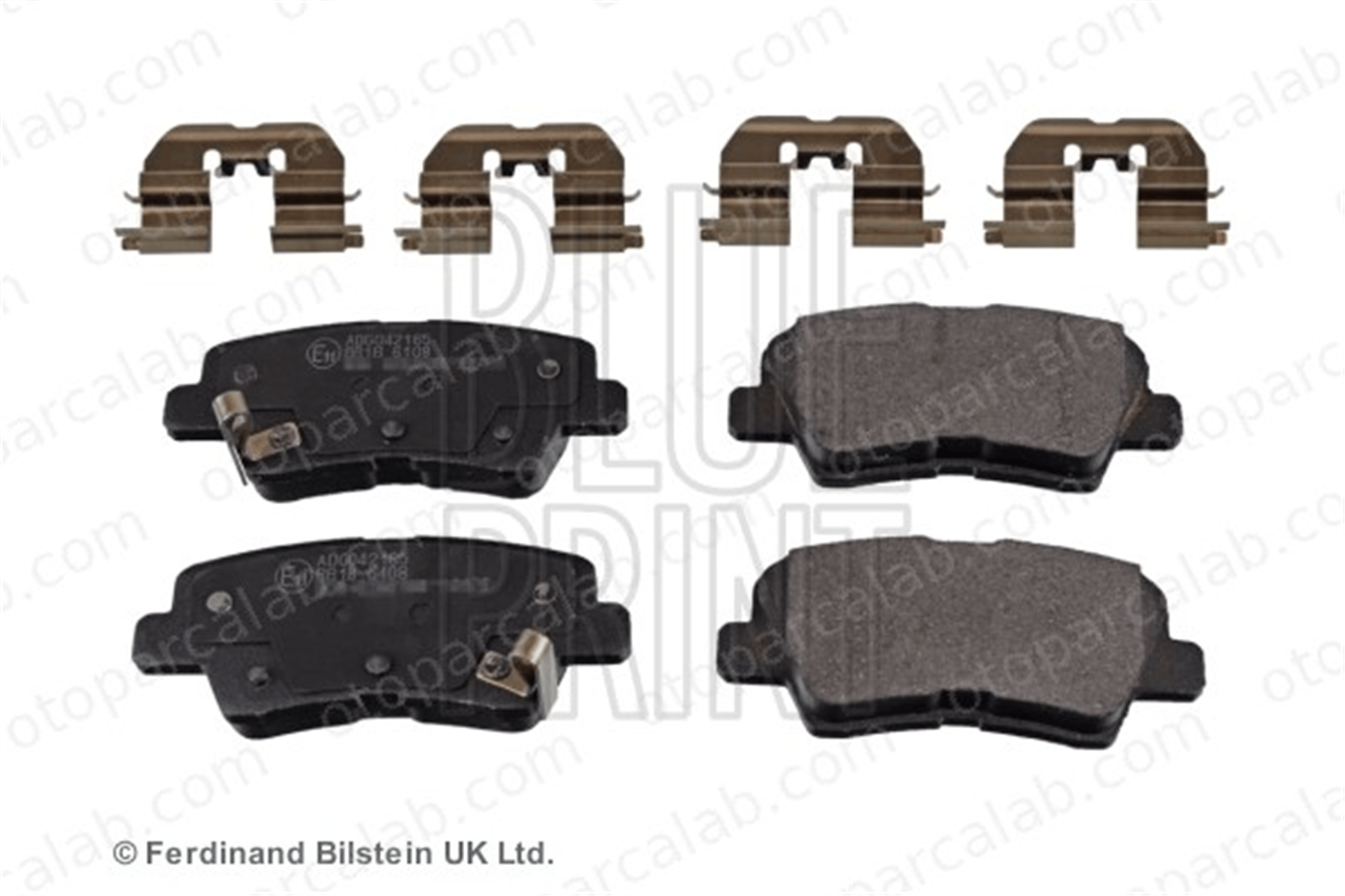 BLUE PRINT ADG042165 Fren Disk Balata Arka HYUNDAI i30 i30 Station wagon 58302C8A30 583020UA30