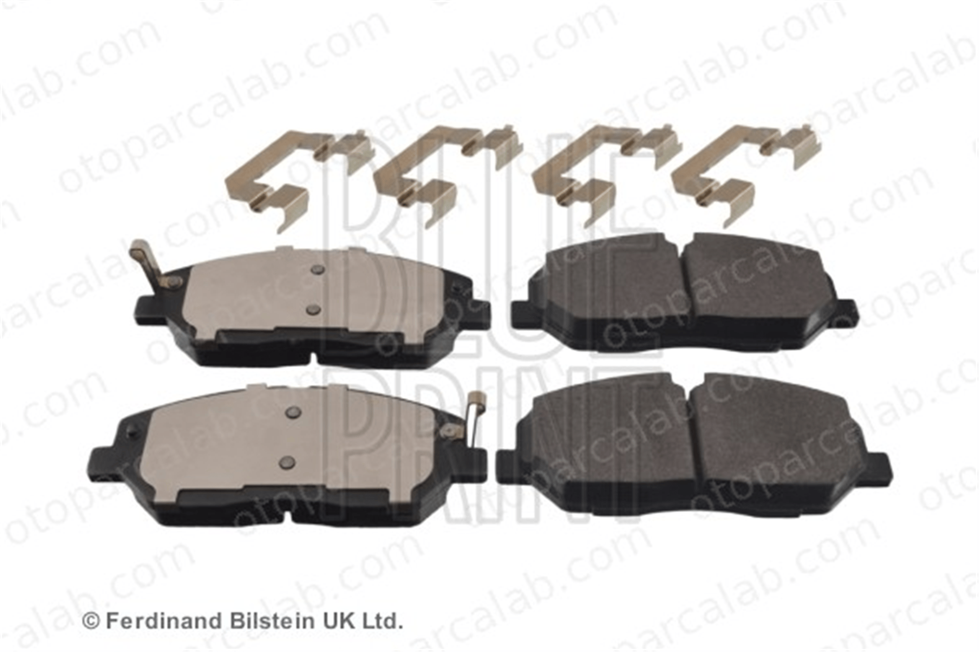 BLUE PRINT ADG042171 Fren Disk Balata Ön HYUNDAI H350 Minibüs/Otobüs H350 Panelvan/Van 5810159A00