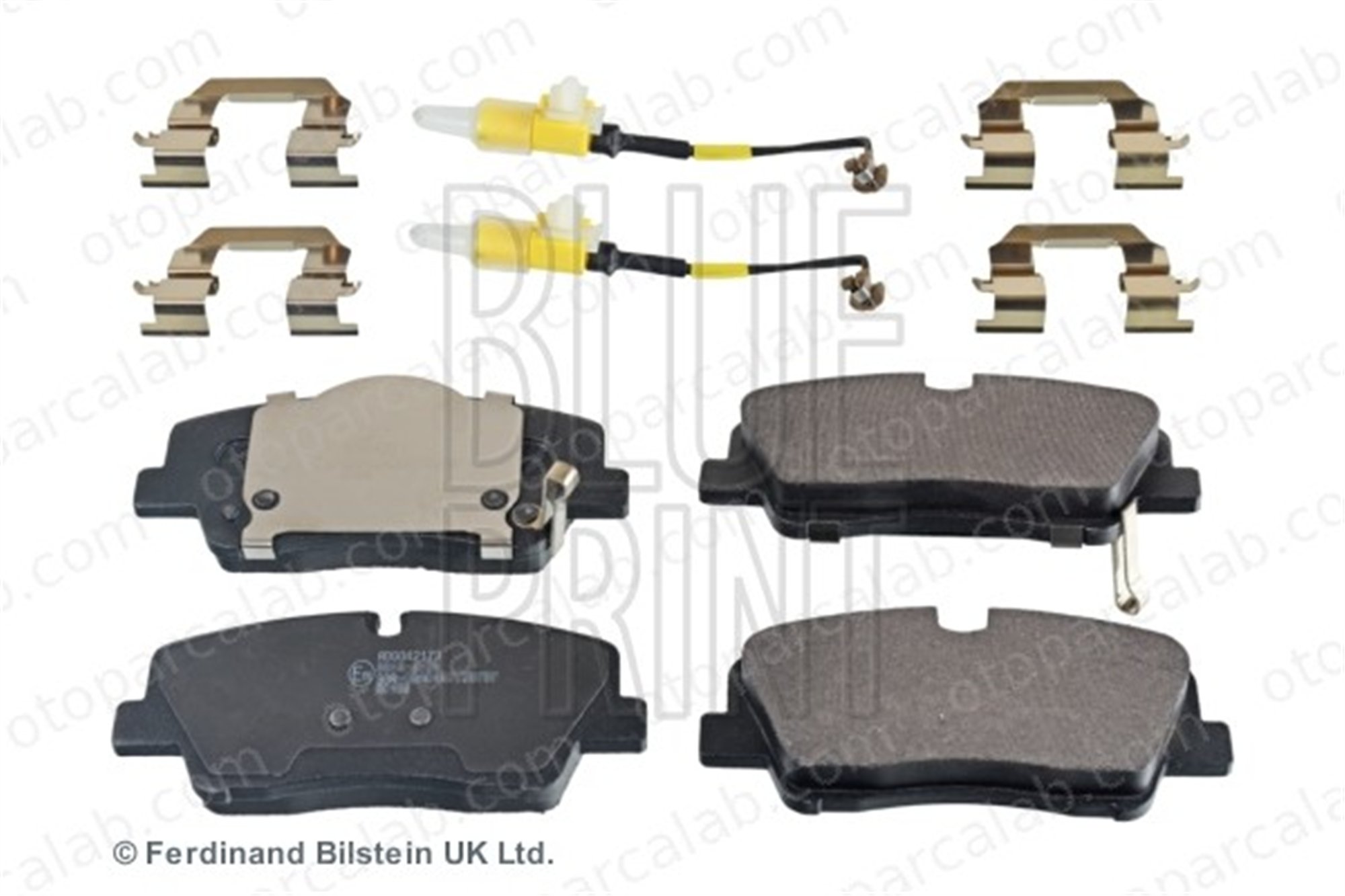 BLUE PRINT ADG042173 Fren Disk Balata Arka HYUNDAI H350 Minibüs/Otobüs H350 Panelvan/Van 5830159A10 5830159A00