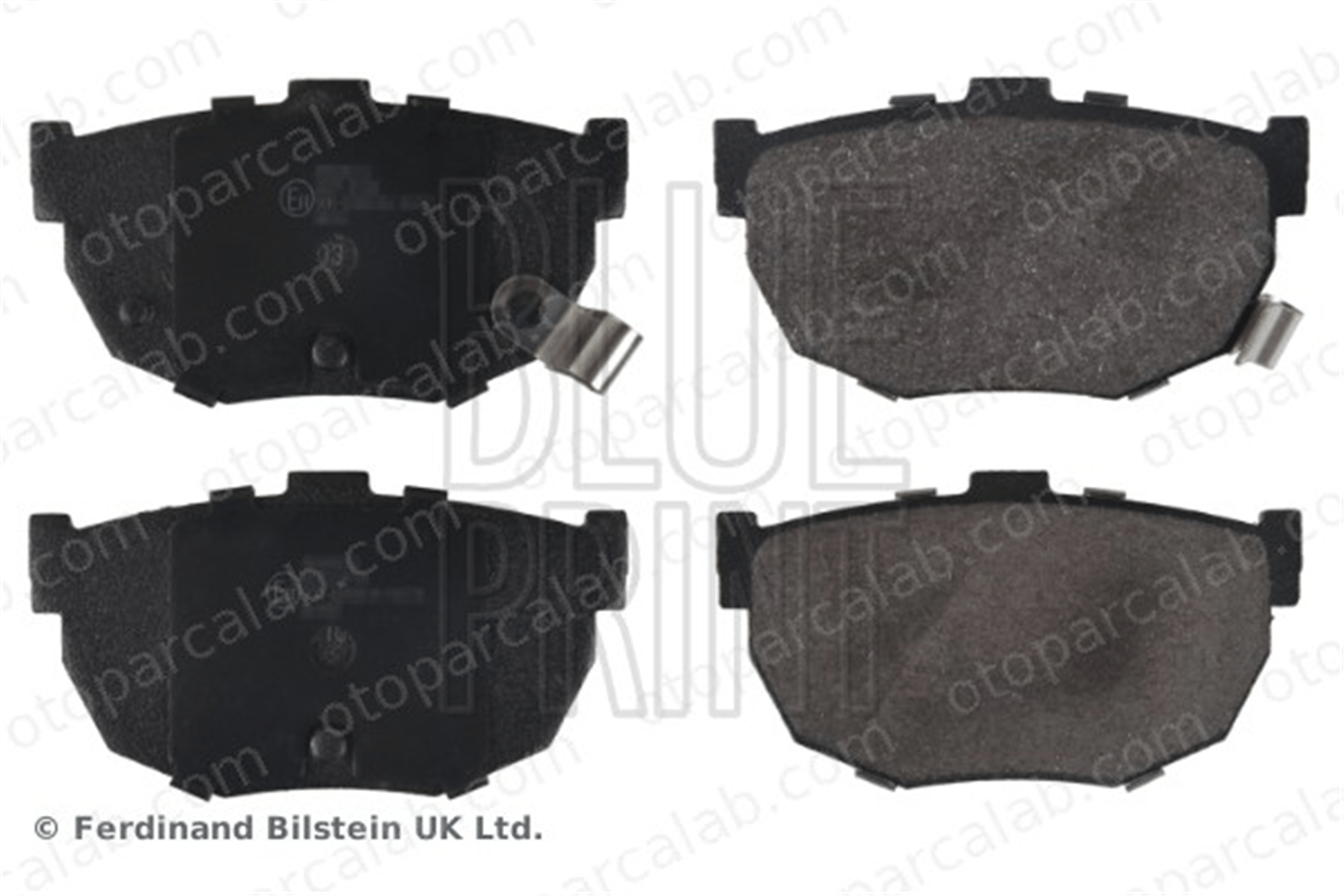 BLUE PRINT ADG04232 Fren Disk Balata Arka HYUNDAI ELANTRA III Sedan COUPE II 583022FA10 5830229A00