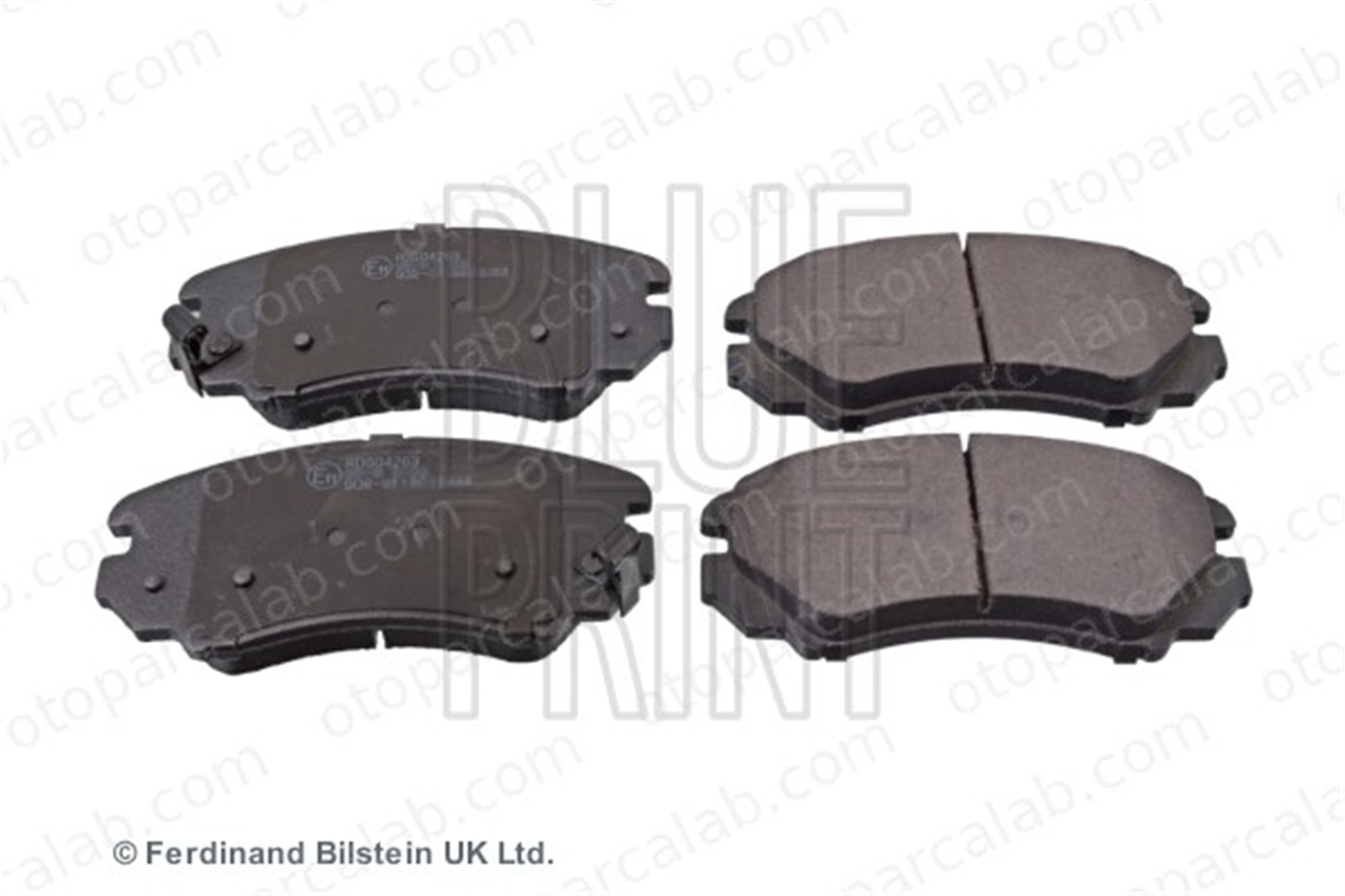 BLUE PRINT ADG04263 Fren Disk Balata Ön HYUNDAI TUCSON KIA SPORTAGE II 581013CA80 204002030AA