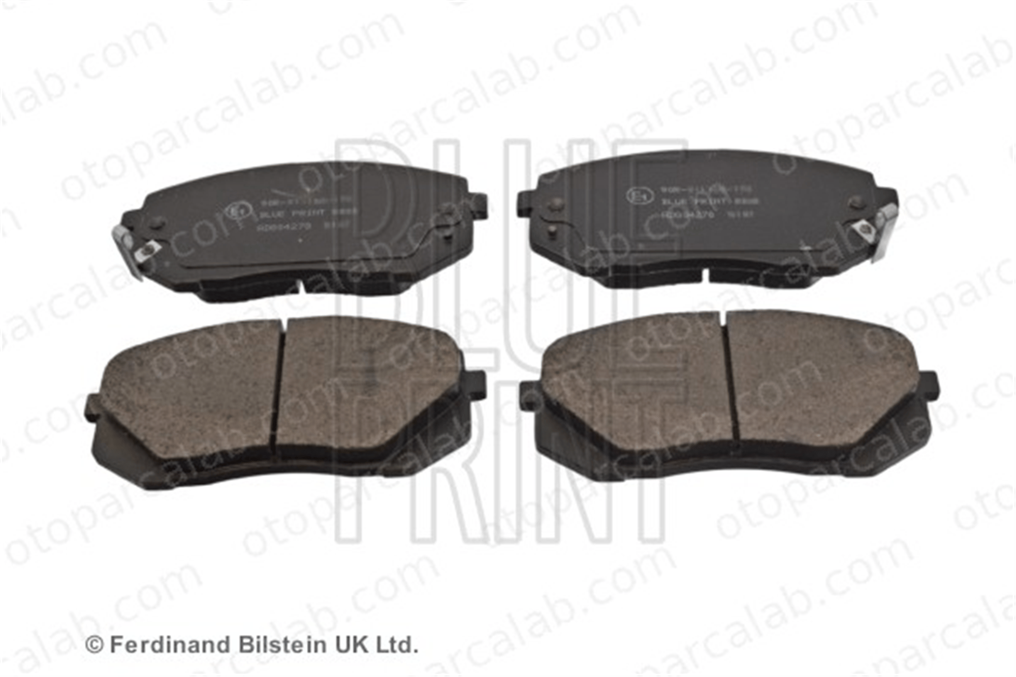 BLUE PRINT ADG04278 Fren Disk Balata Ön KIA SPORTAGE II HYUNDAI ix35 58101D7A00 581011DE00