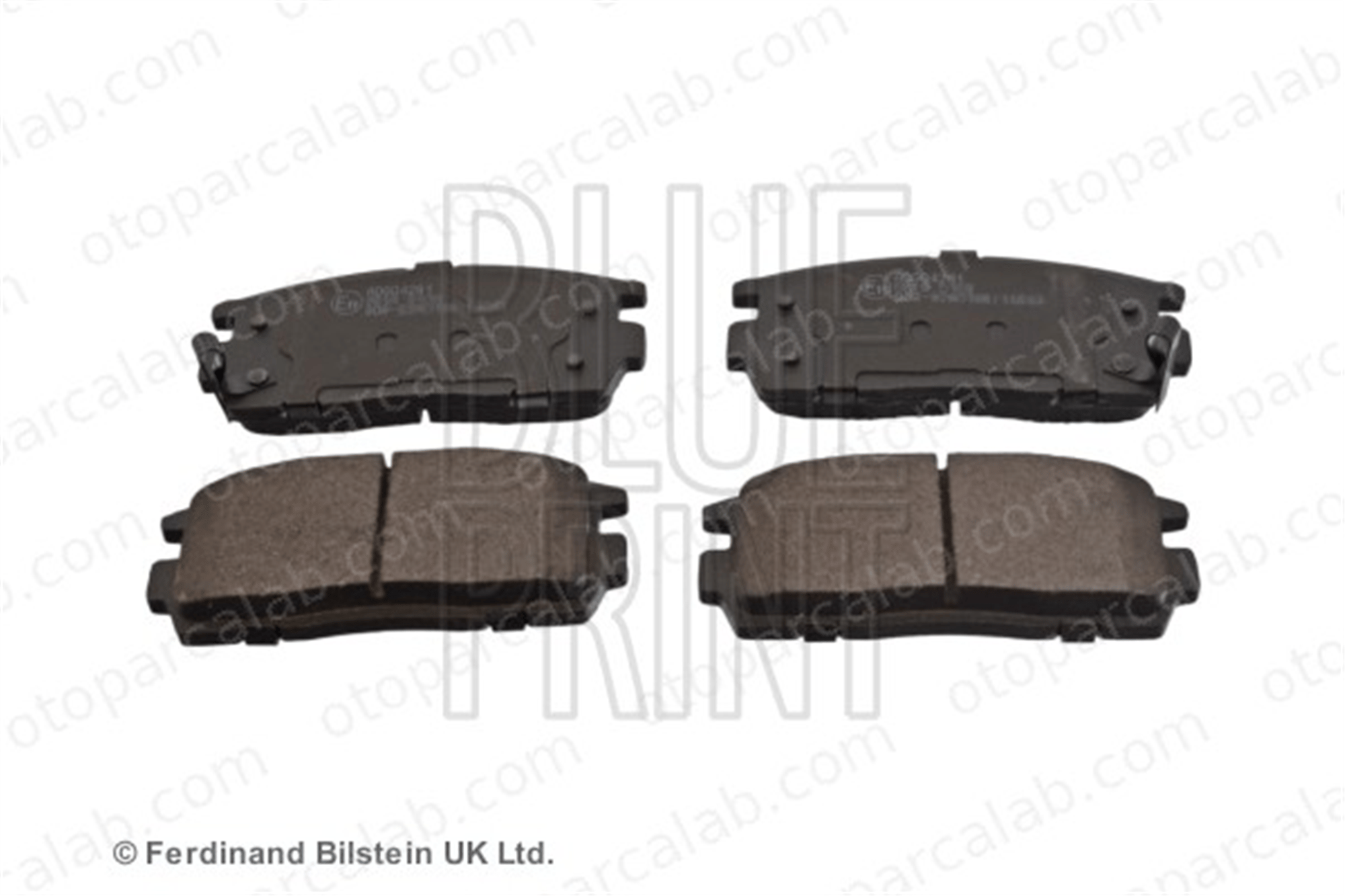 BLUE PRINT ADG04281 Fren Disk Balata Arka OPEL ANTARA A CHEVROLET CAPTIVA 96626076 95459513