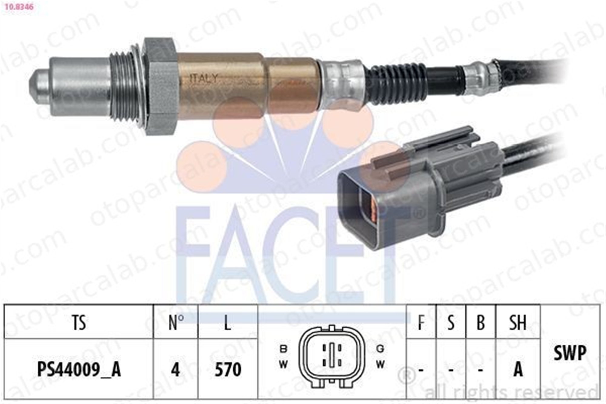 BLUE PRINT ADG070105 Oksijen (Lambda) Sensörü HYUNDAI i30 KIA PRO CEE'D 392102B320 3921003150