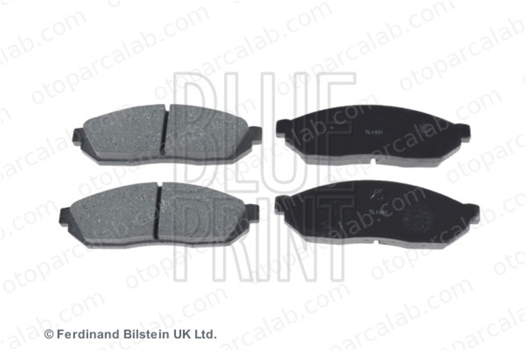 BLUE PRINT ADH24205 Fren Disk Balata Ön HONDA CIVIC I Sedan CIVIC II Hatchback 144333 45022SA0670