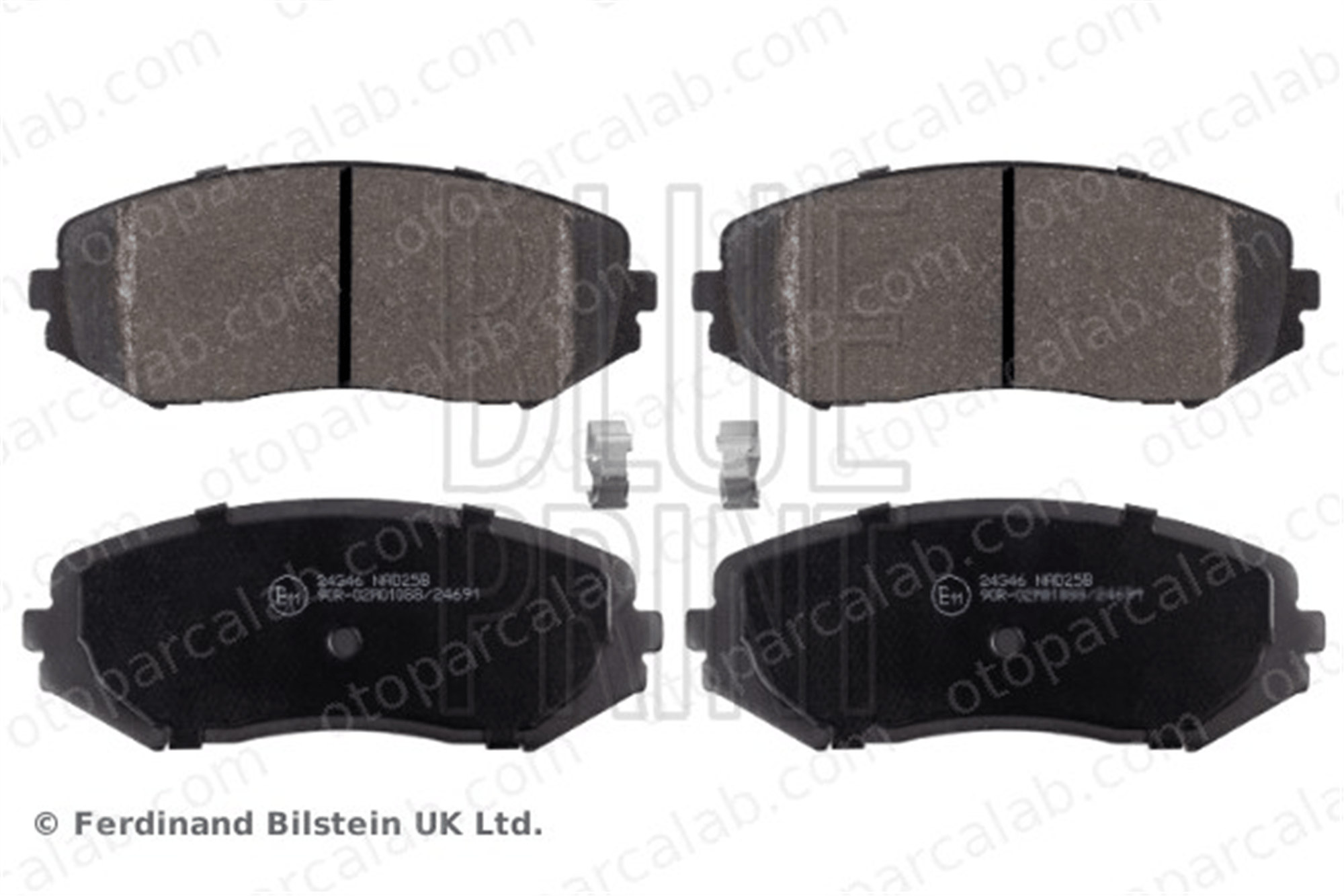 BLUE PRINT ADK84234 Fren Disk Balata Ön SUZUKI GRAND VITARA II GRAND VITARA I 5520065J00 5520065J03