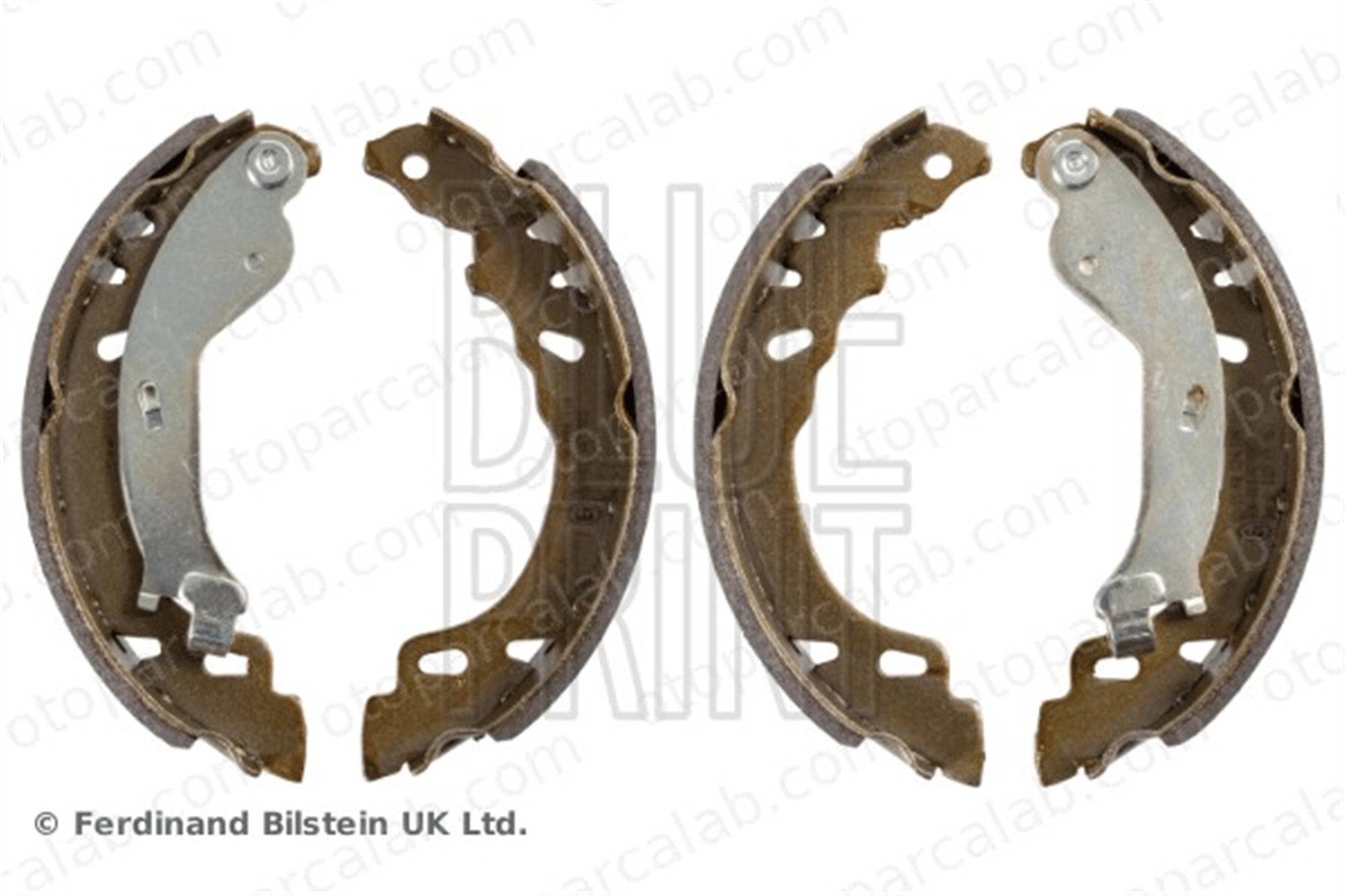 BLUE PRINT ADL144101 Fren Pabuçlu Balata Arka FIAT PANDA PANDA Kasa/eğik arka 77362615 77365085