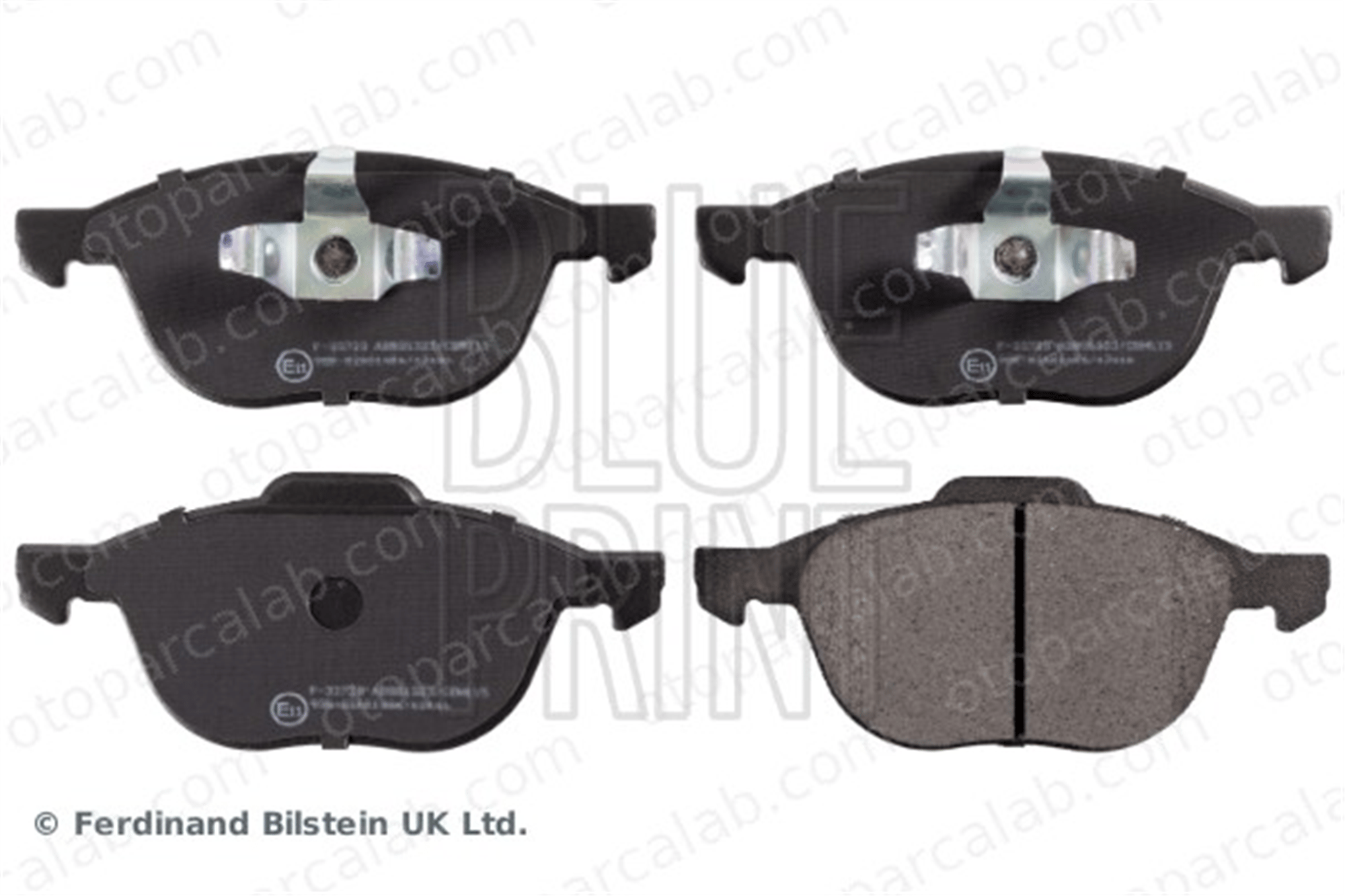 BLUE PRINT ADM54282 Fren Disk Balata Ön FORD FOCUS III FOCUS III Turnier AV6J2K021AA 3M512K021AA