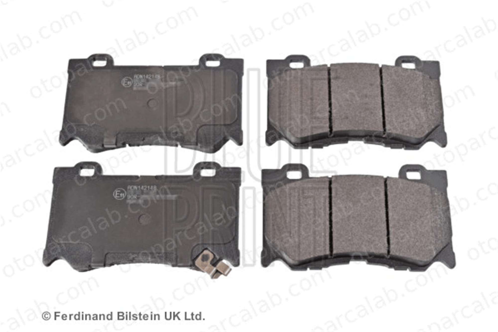 BLUE PRINT ADN142148 Fren Disk Balata Ön INFINITI Q50 NISSAN 370Z Coupe D1060JL00E D1060JL00